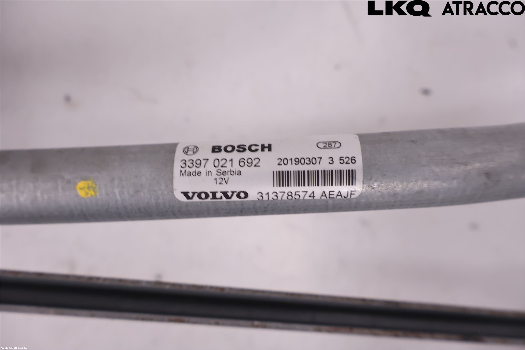 Volvo V40 CROSS COUNTRY 13-19 Torkarmekanism Vindruta