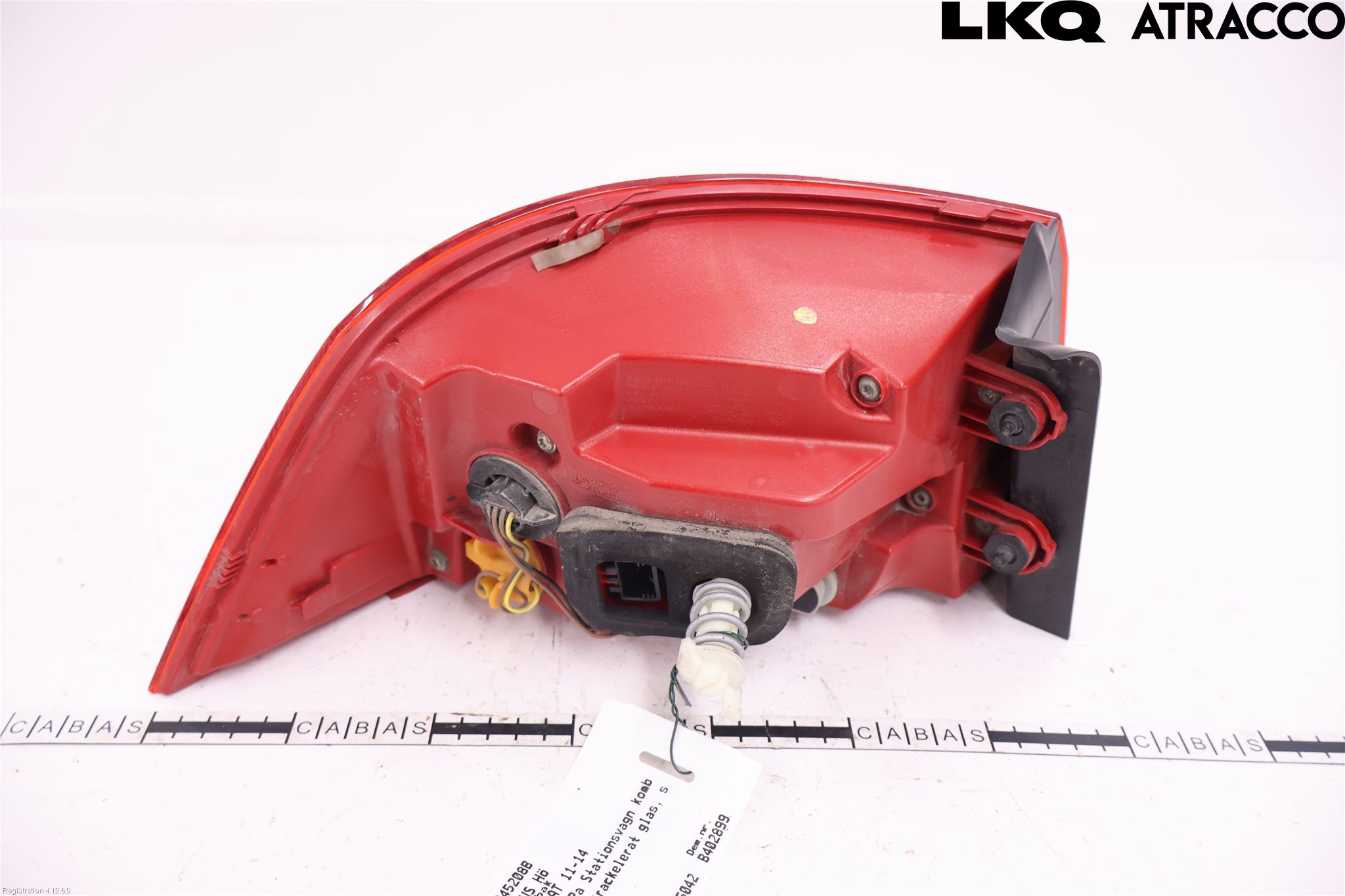 Volkswagen VW PASSAT 11-14 Bakljus Höger