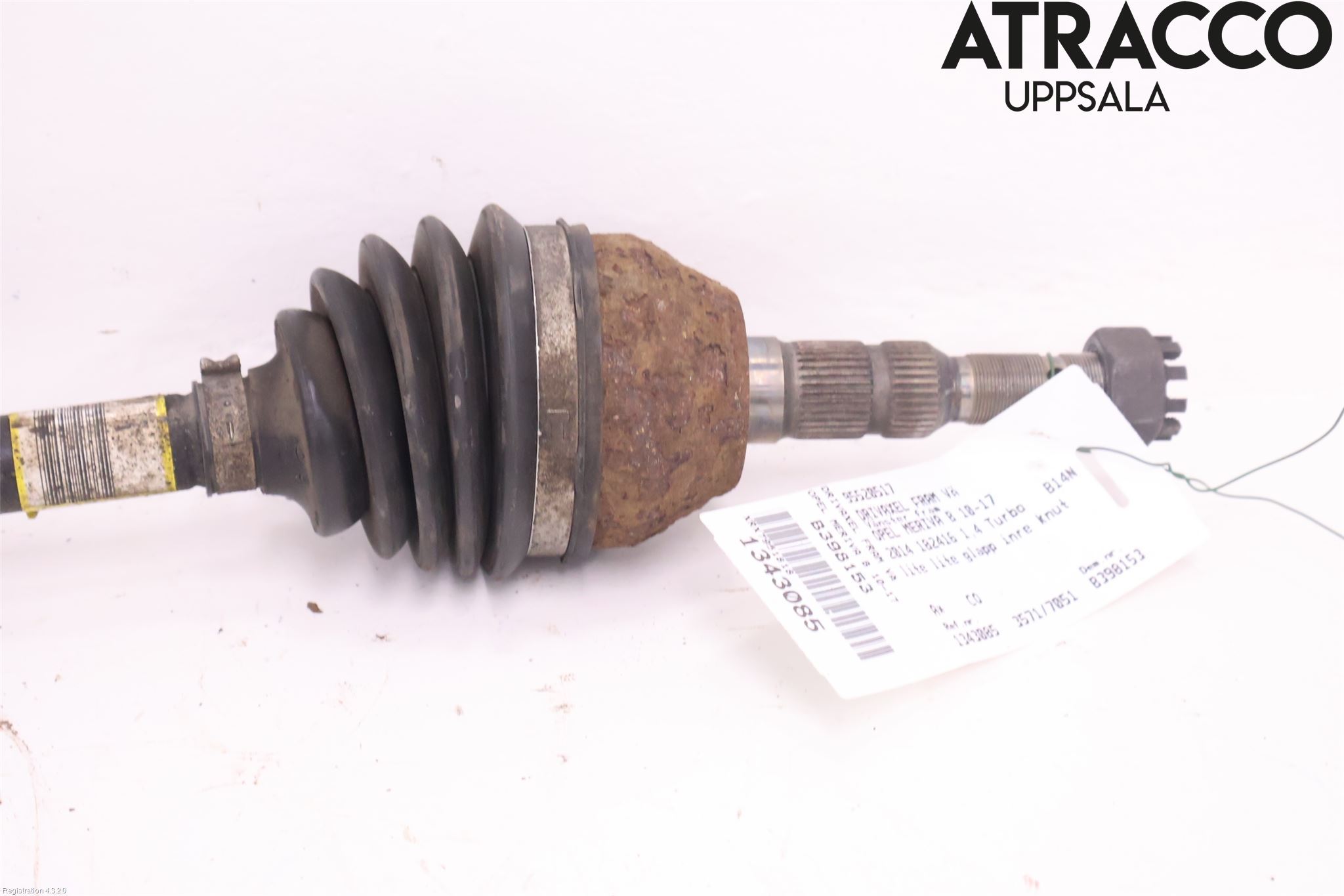 Opel MERIVA B 10-17 Drivaxel Fram Vänster