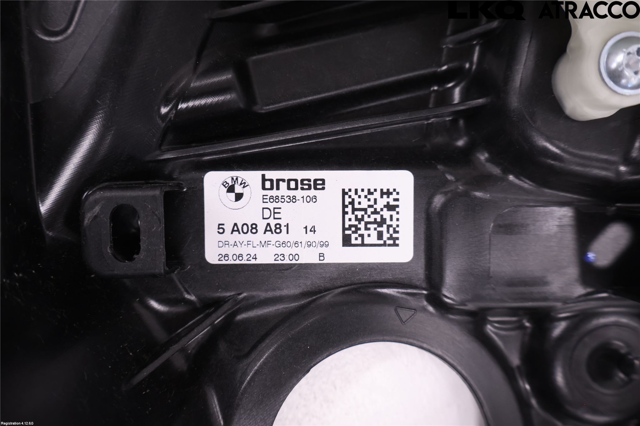 BMW 5/i5 G60/G61 24- Fönsterhiss El Kompl