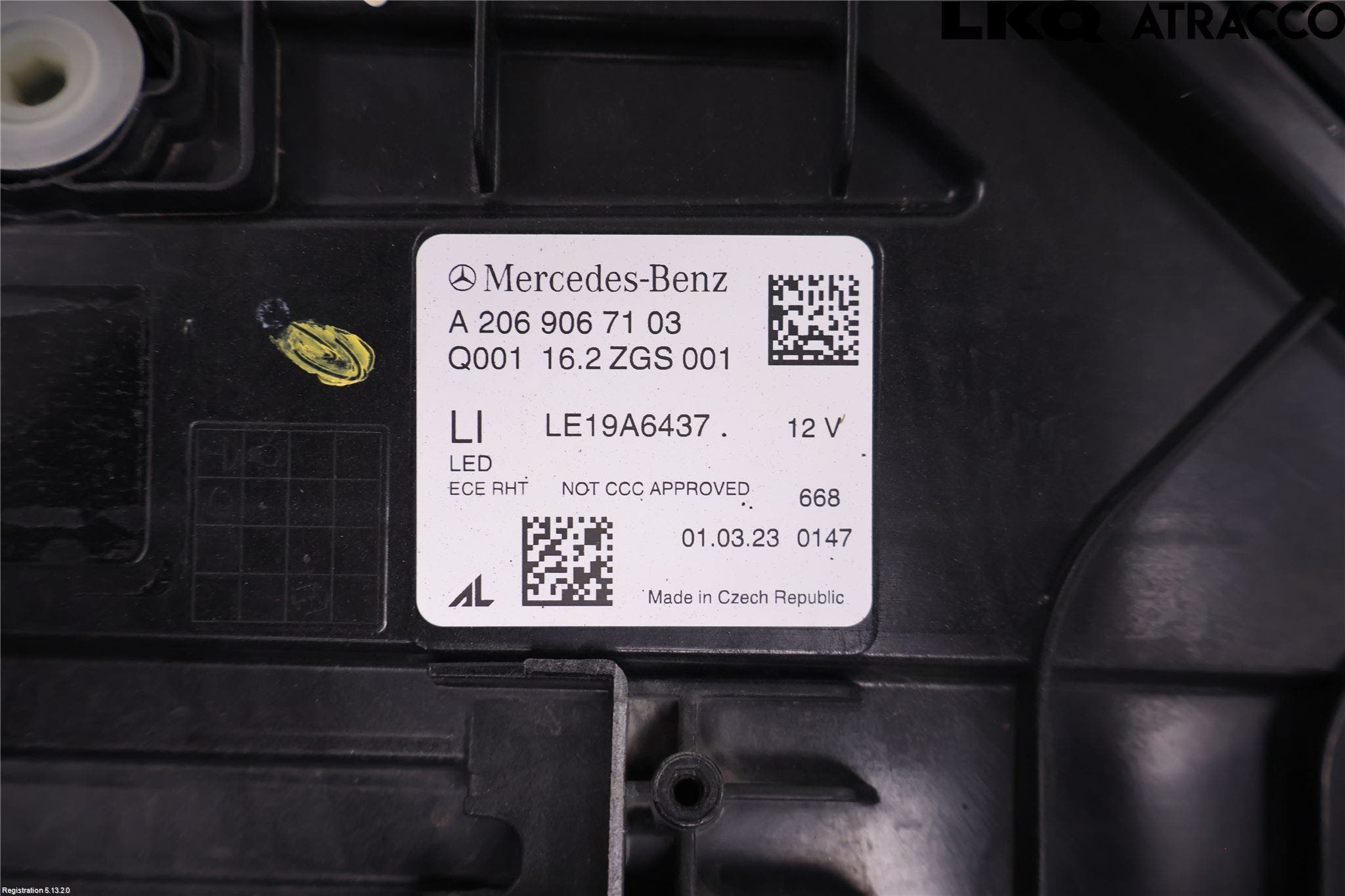Mercedes-Benz MB C-KLASS (W206) 21- Strålkastare Vänster