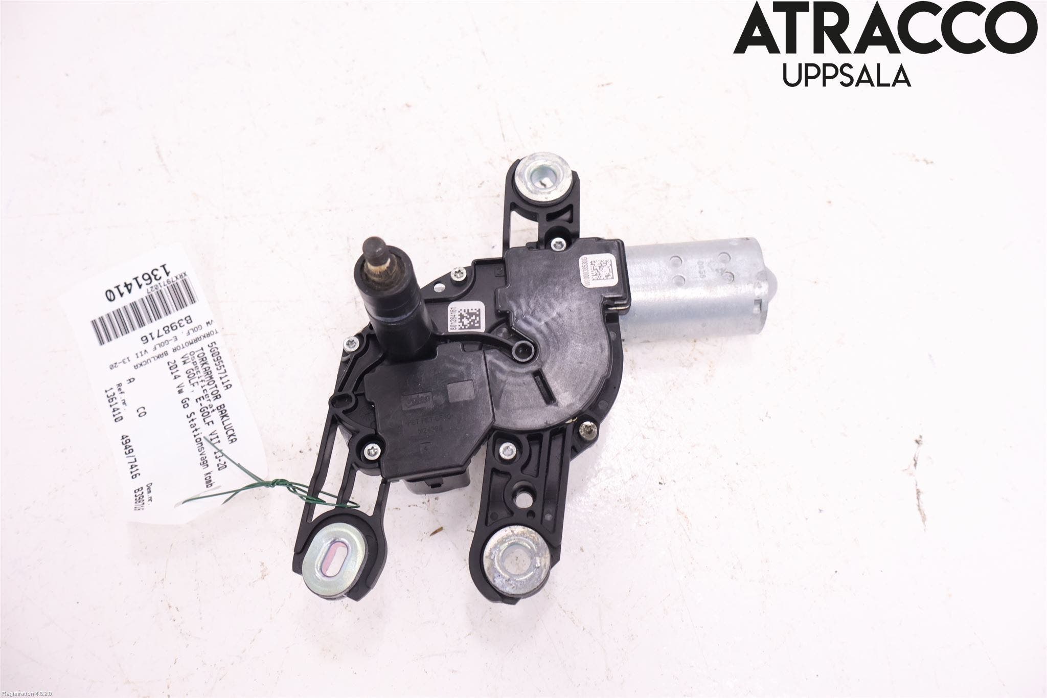 Volkswagen VW GOLF / E-GOLF VII 13-20 Torkarmotor Baklucka