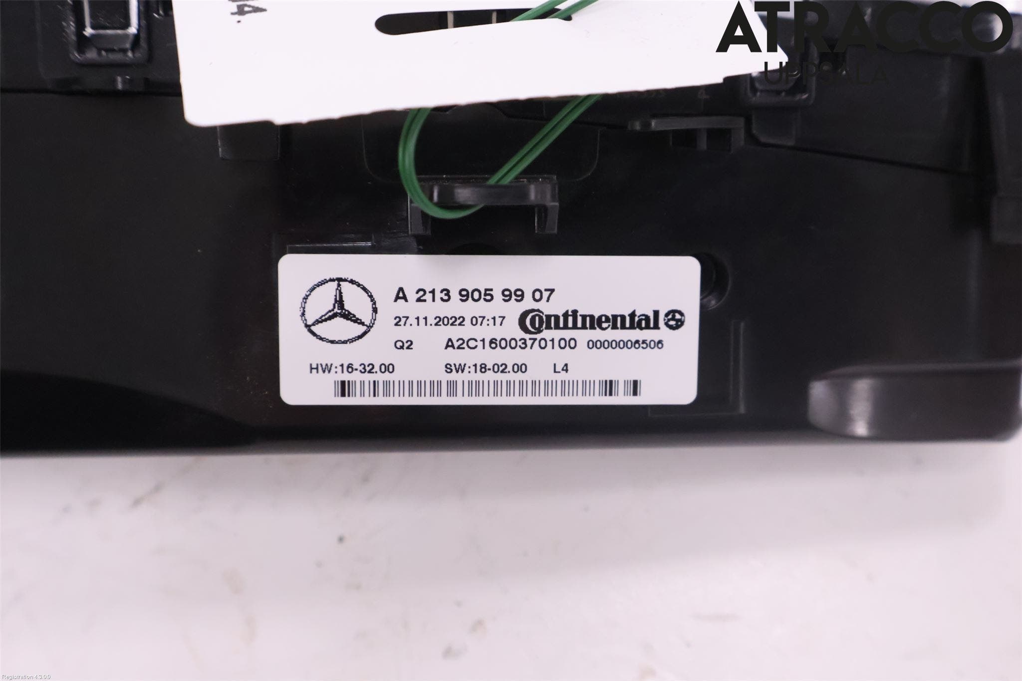 Mercedes-Benz MB E-KLASS (W213) 16-23 Ac Styrenhet Ac Manöveren