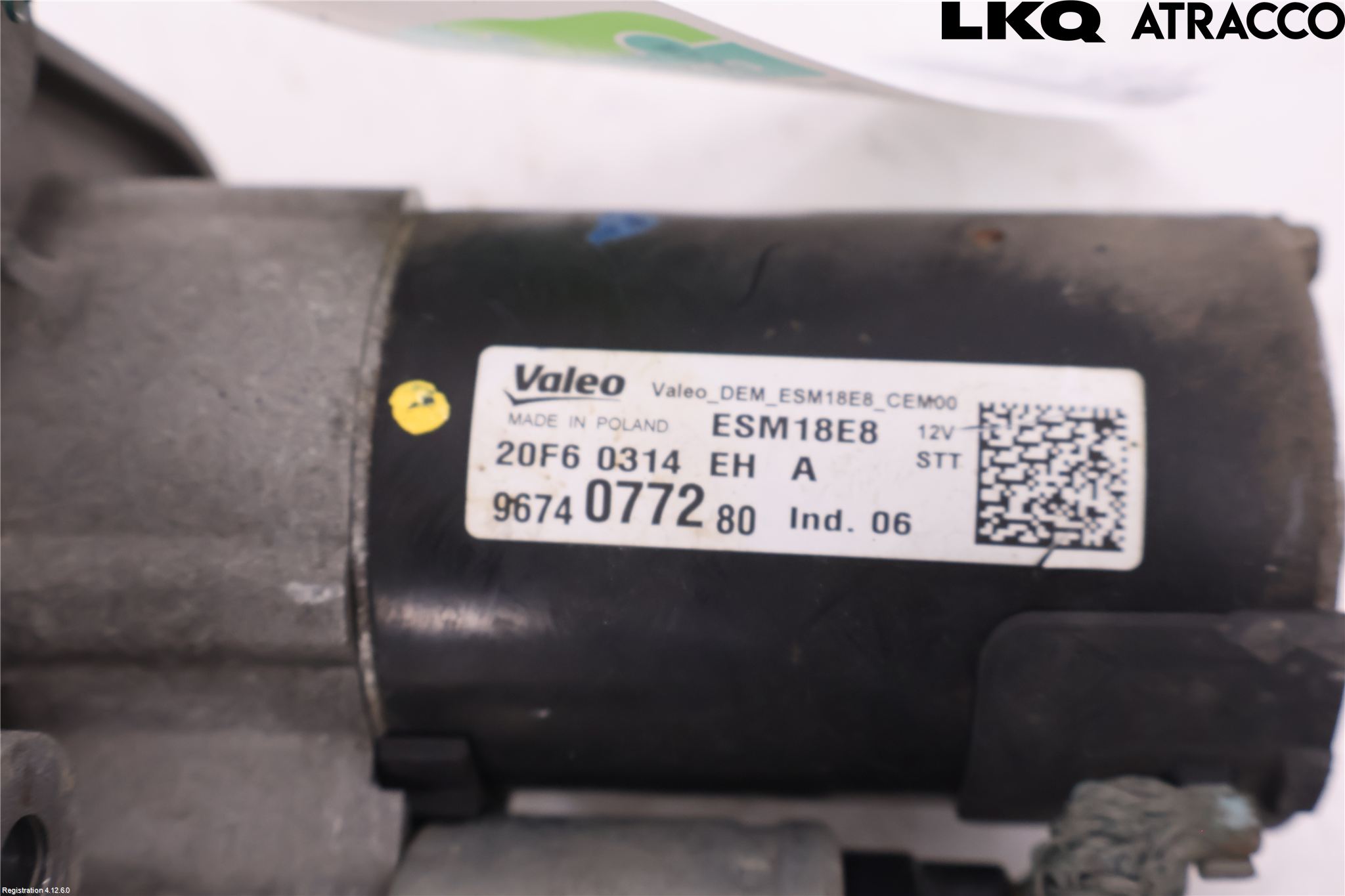 Peugeot 308 14-21 Startmotor