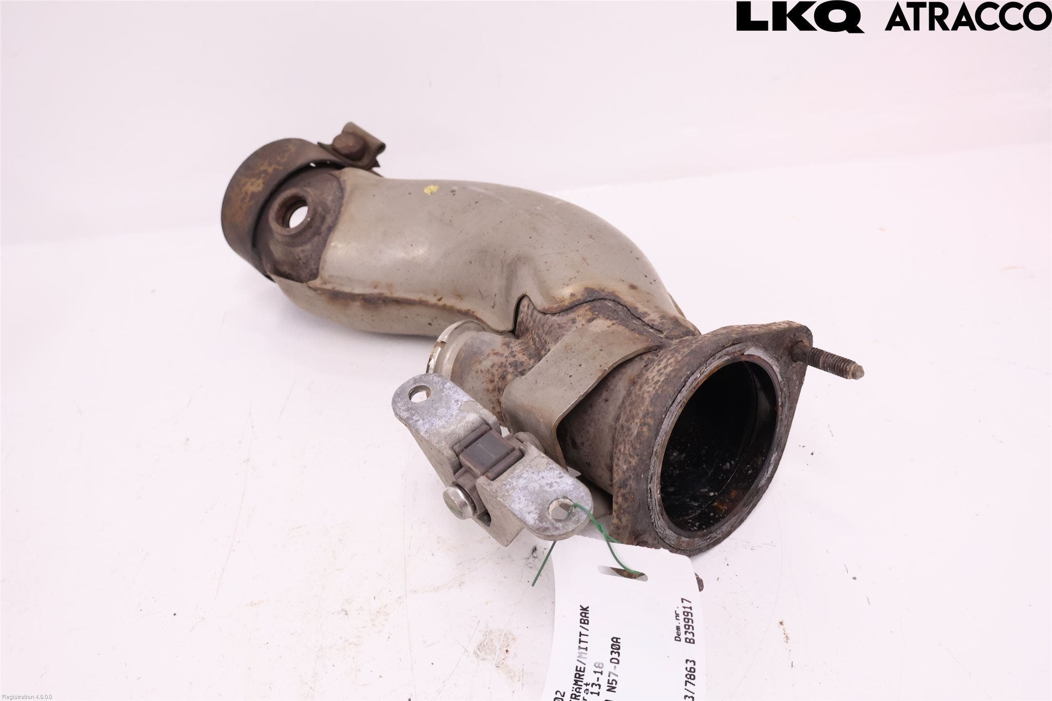 BMW X5 F15 13-18 Avgasrör Främre-Mitt-Bak