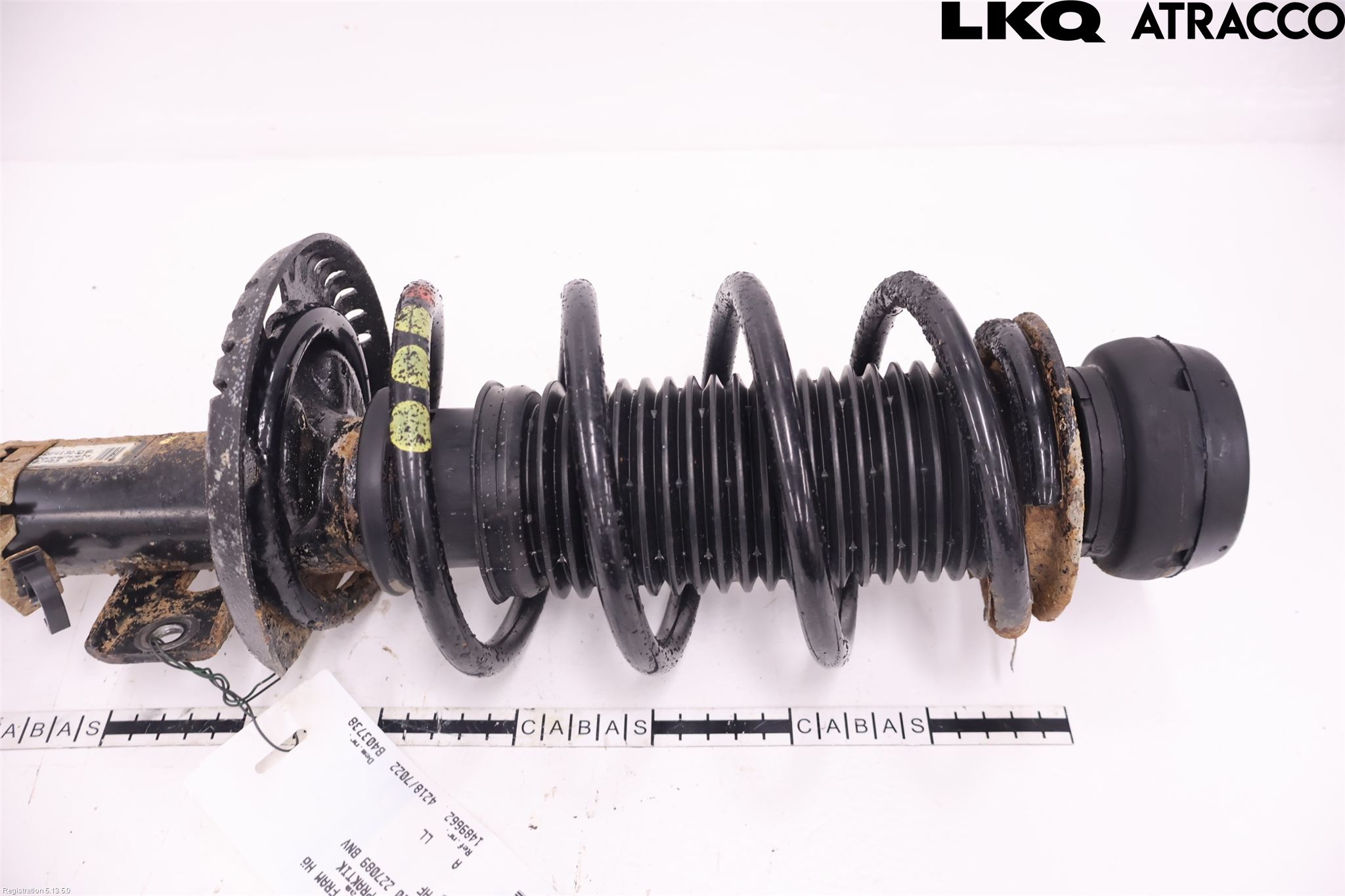 Skoda PRAKTIK Fjäderben Fram Höger