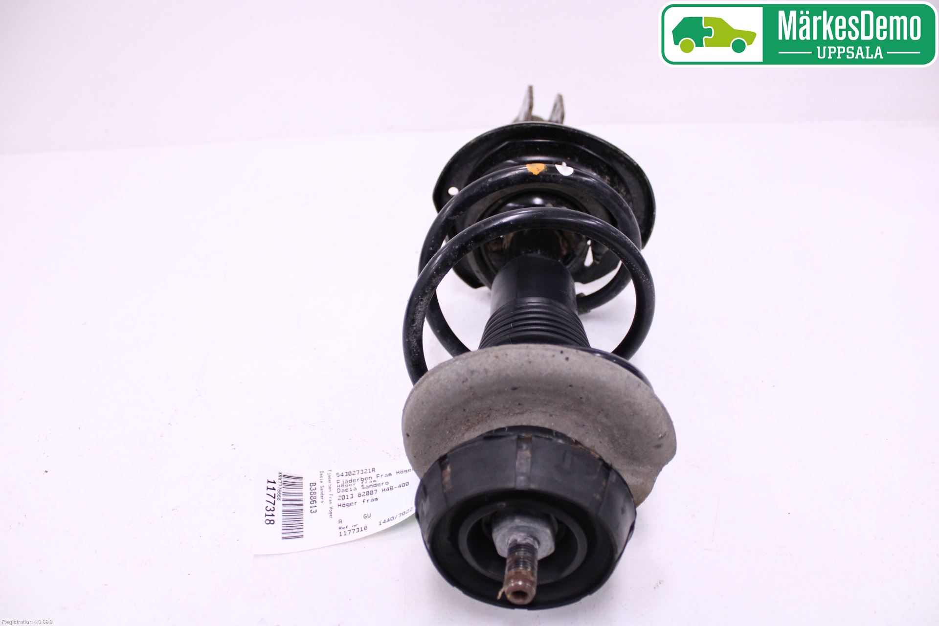 Dacia SANDERO/STEPWAY 13-20 Fjäderben Fram Höger