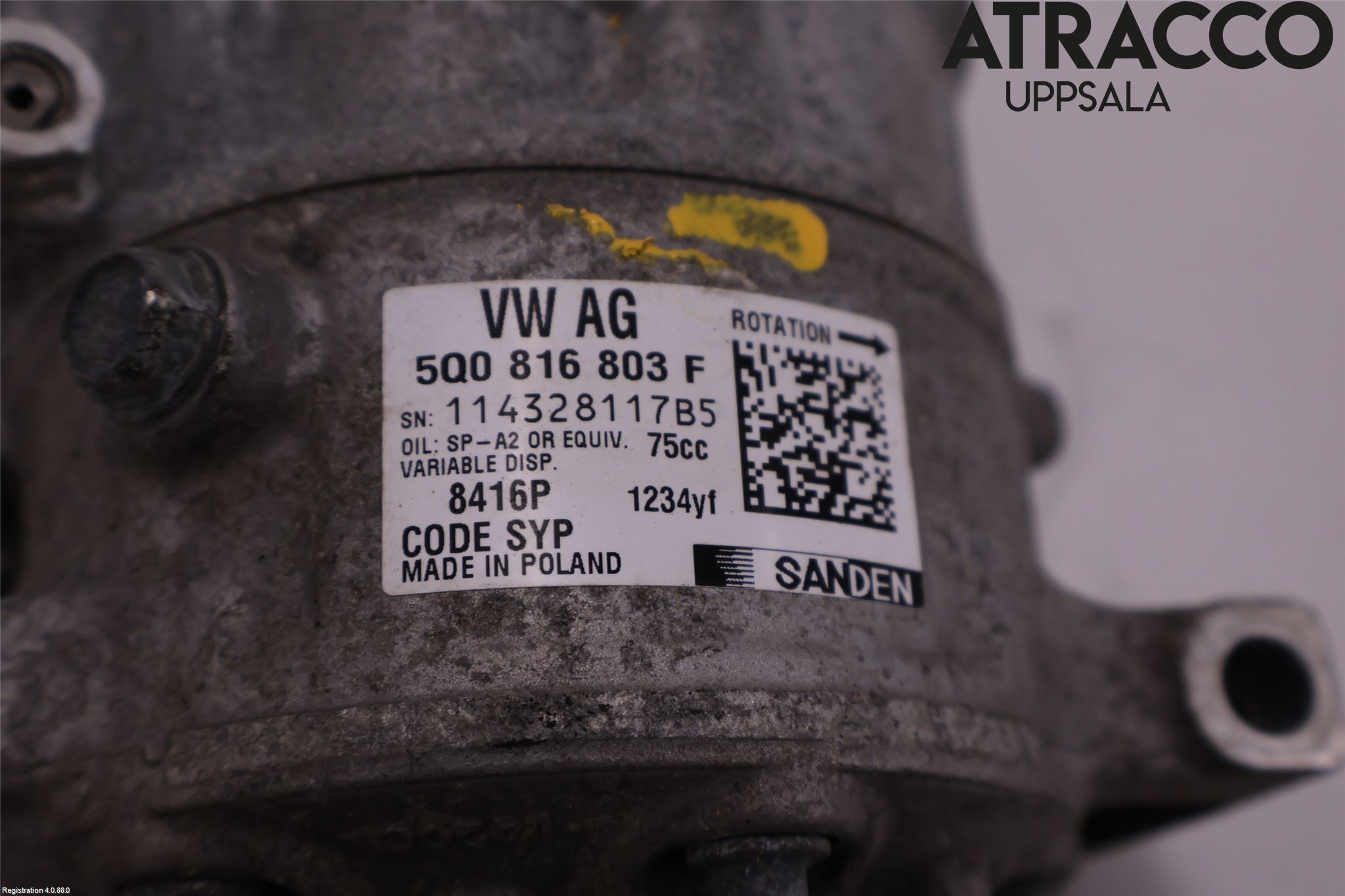 Volkswagen VW CADDY 16-20 Ac Kompressor