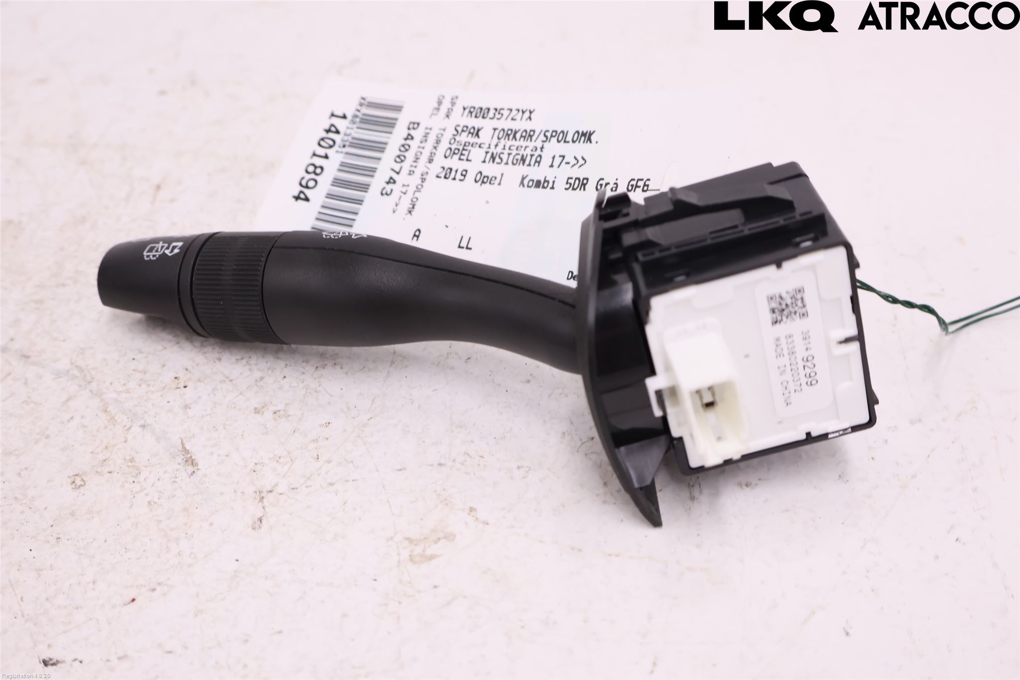 Opel INSIGNIA 17- Spak Torkar-Spolomk