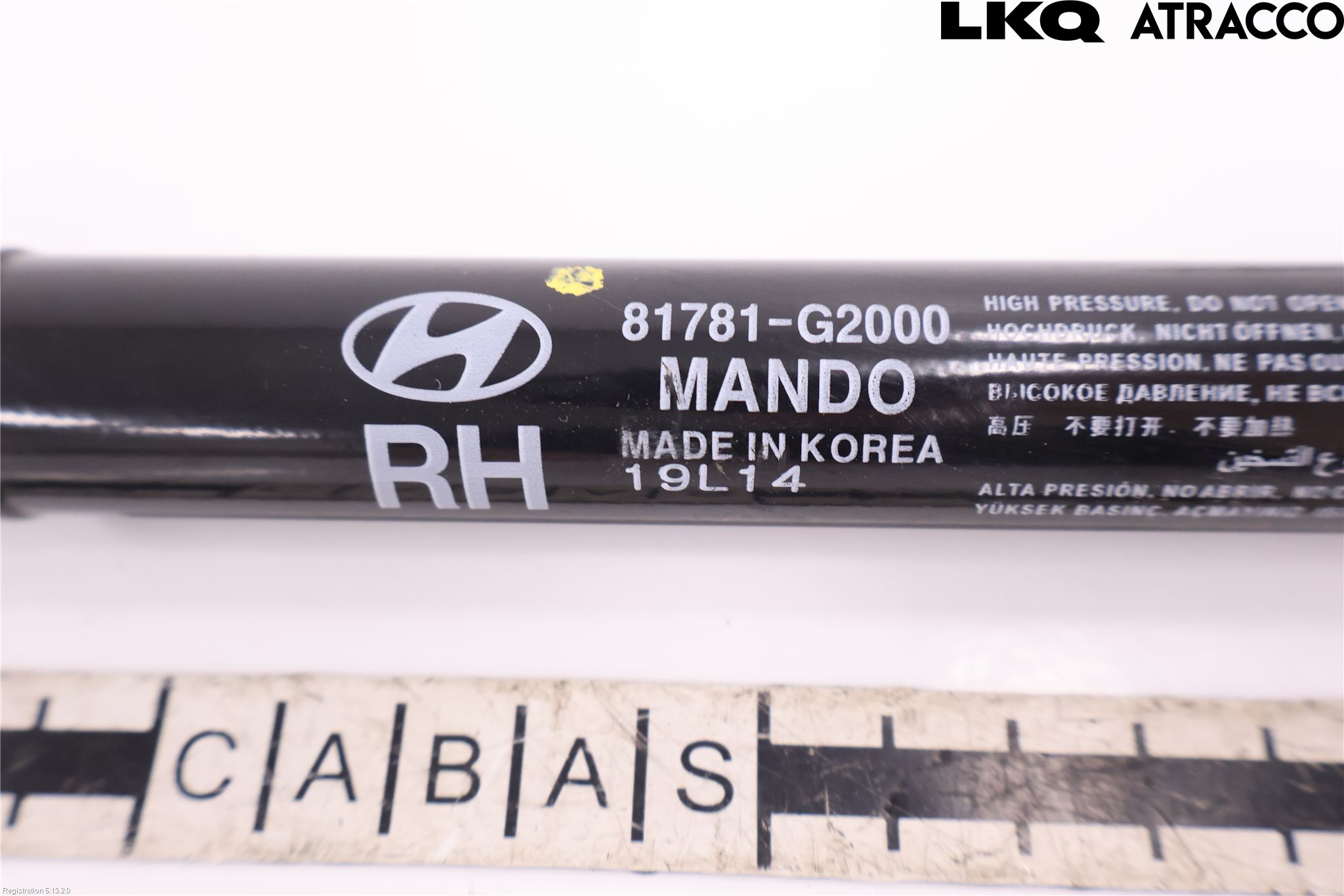 Hyundai IONIQ AE 17-22 Gasfjäder Baklucka