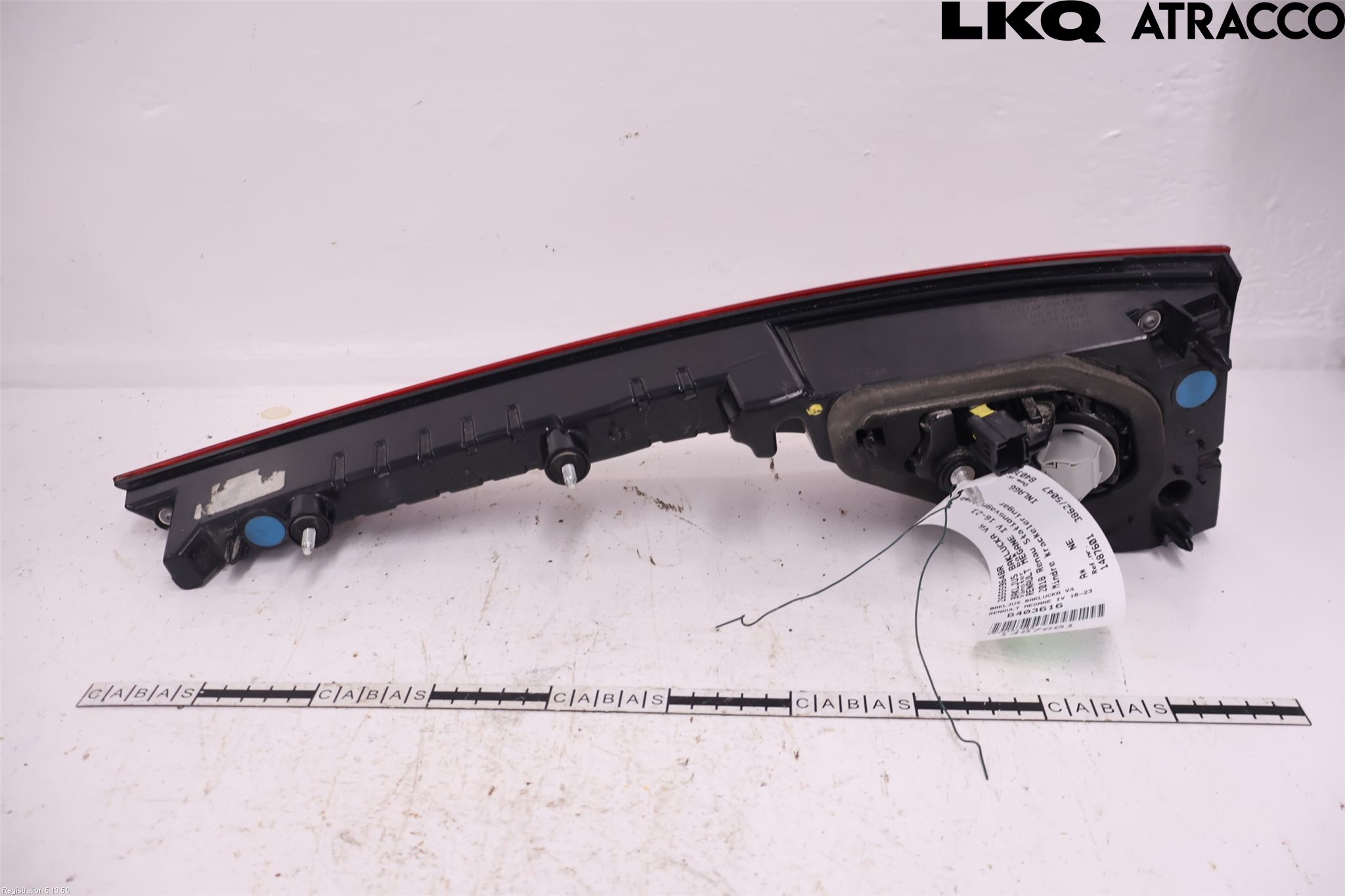Renault MEGANE IV 16-23 Bakljus Lucka Vä