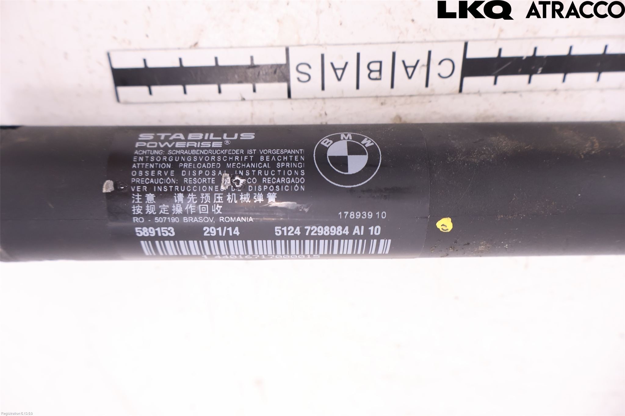 BMW 3 GT F34 13-19 Bakluckeöppnare Automatisk