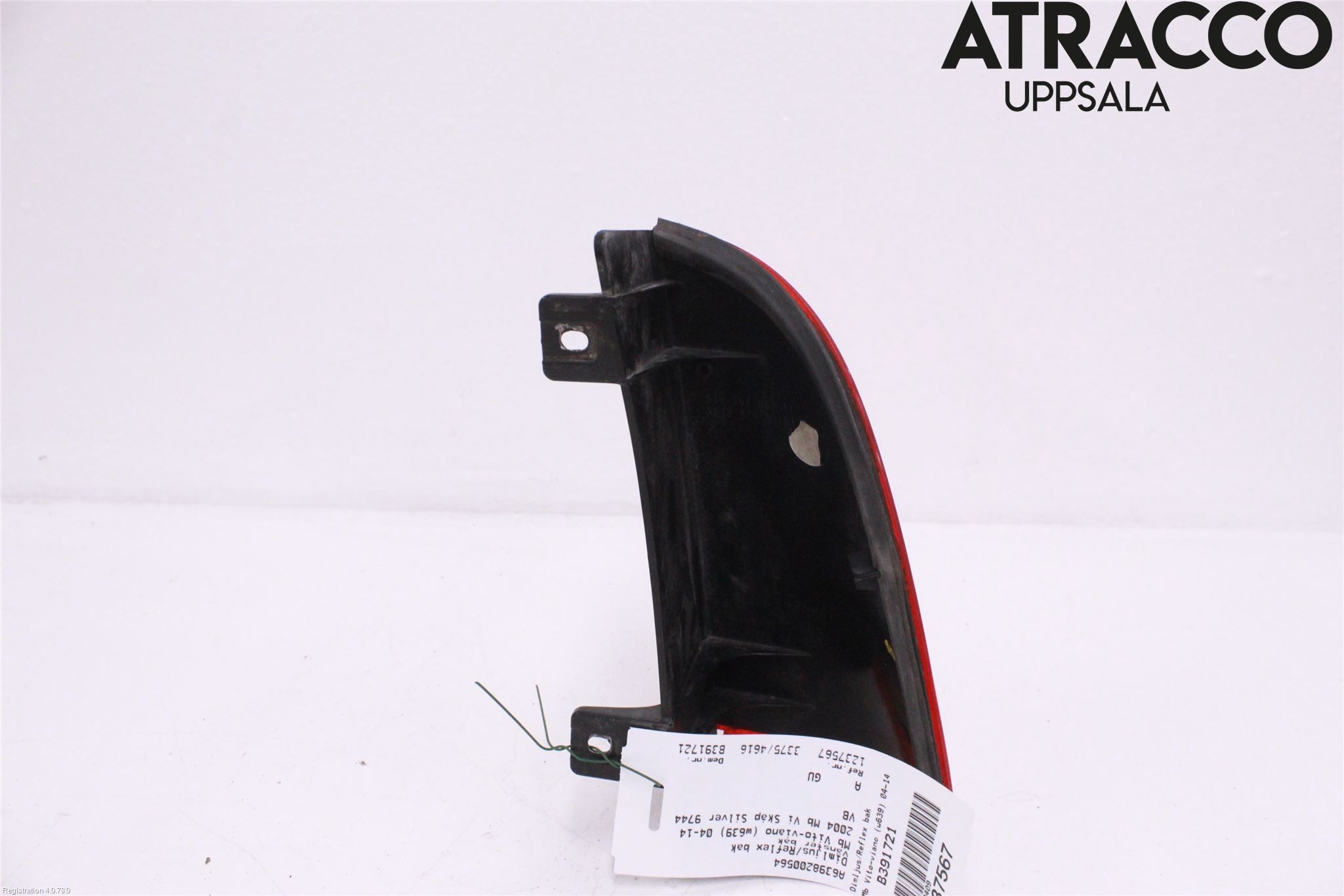 Mercedes-Benz MB VITO/VIANO (W639) 04-14 Dimljus/Reflex Bak