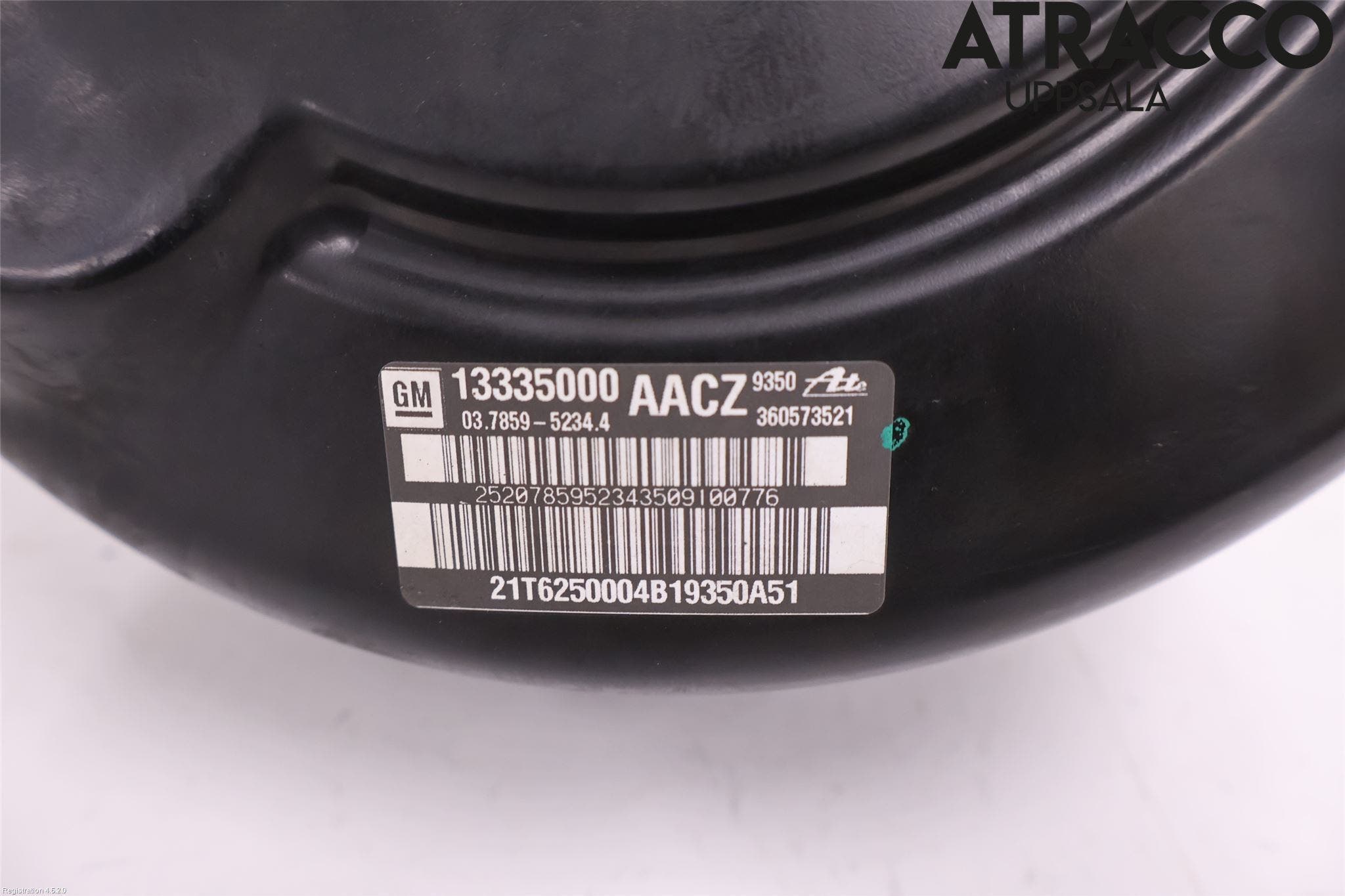 Saab 9-5 10-12 Bromsservo