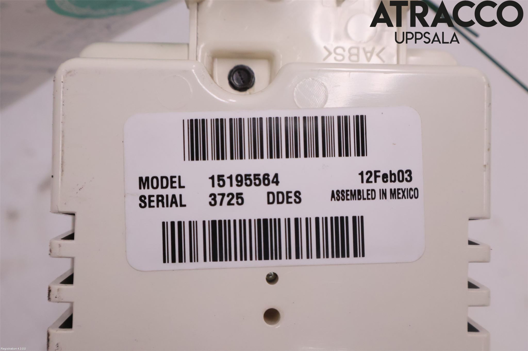 Chevrolet SILVERADO PICKUP Ac Styrenhet Ac Manöveren