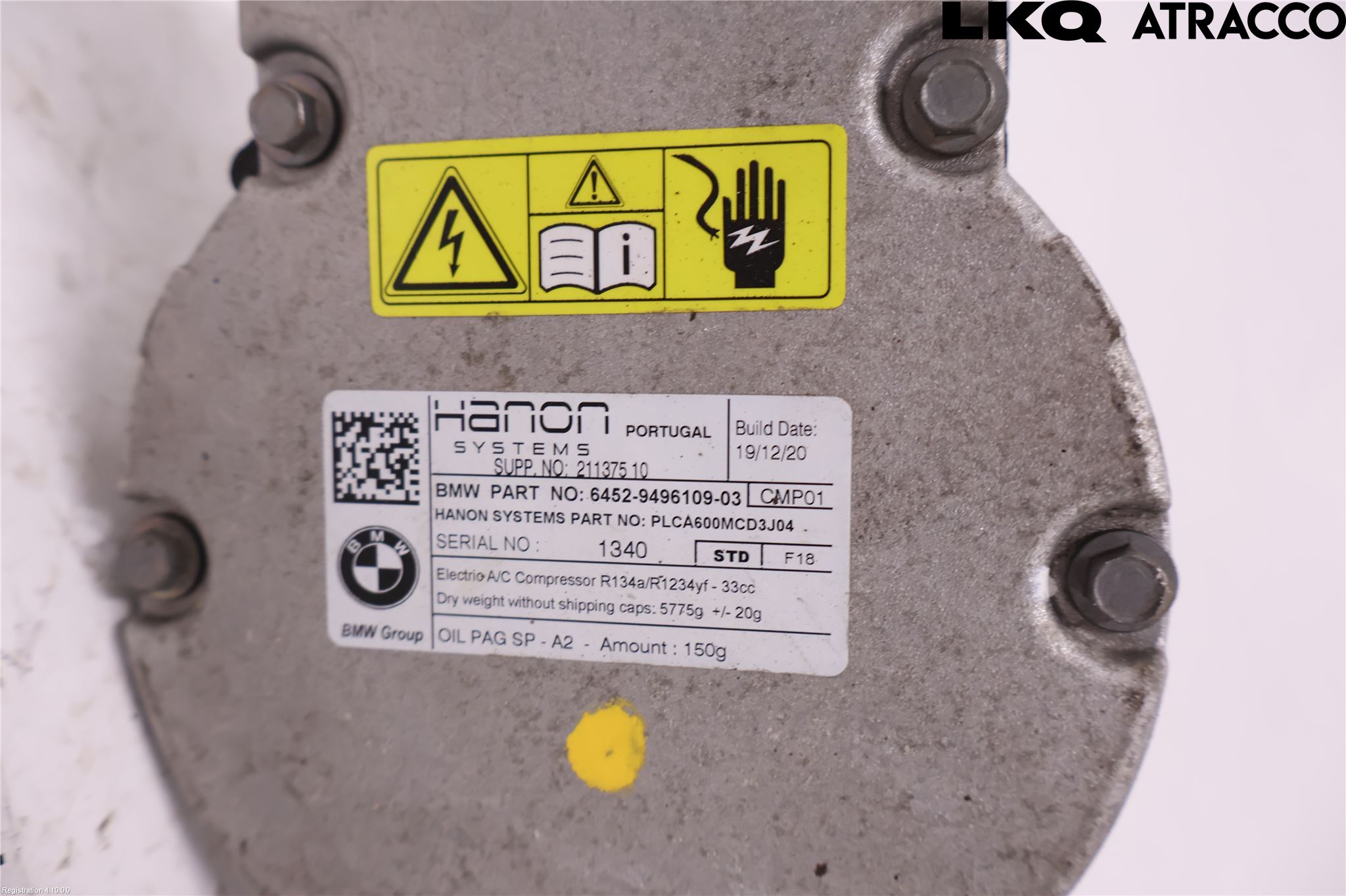 BMW 5 G30/G31/F90 17-23 Ac Kompressor