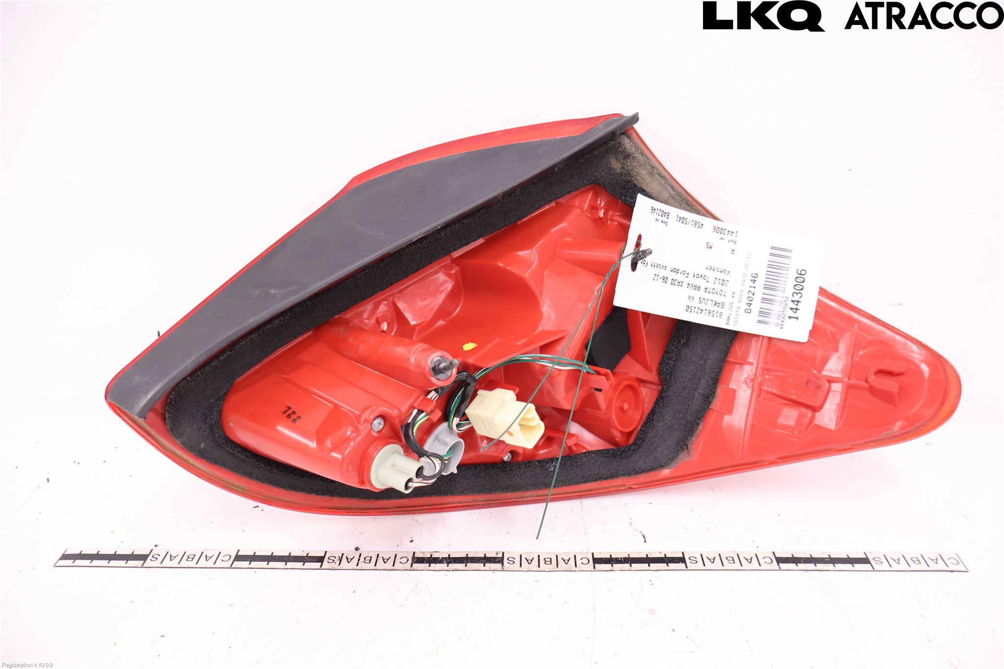 Toyota RAV 4 06-12 Bakljus Vänster