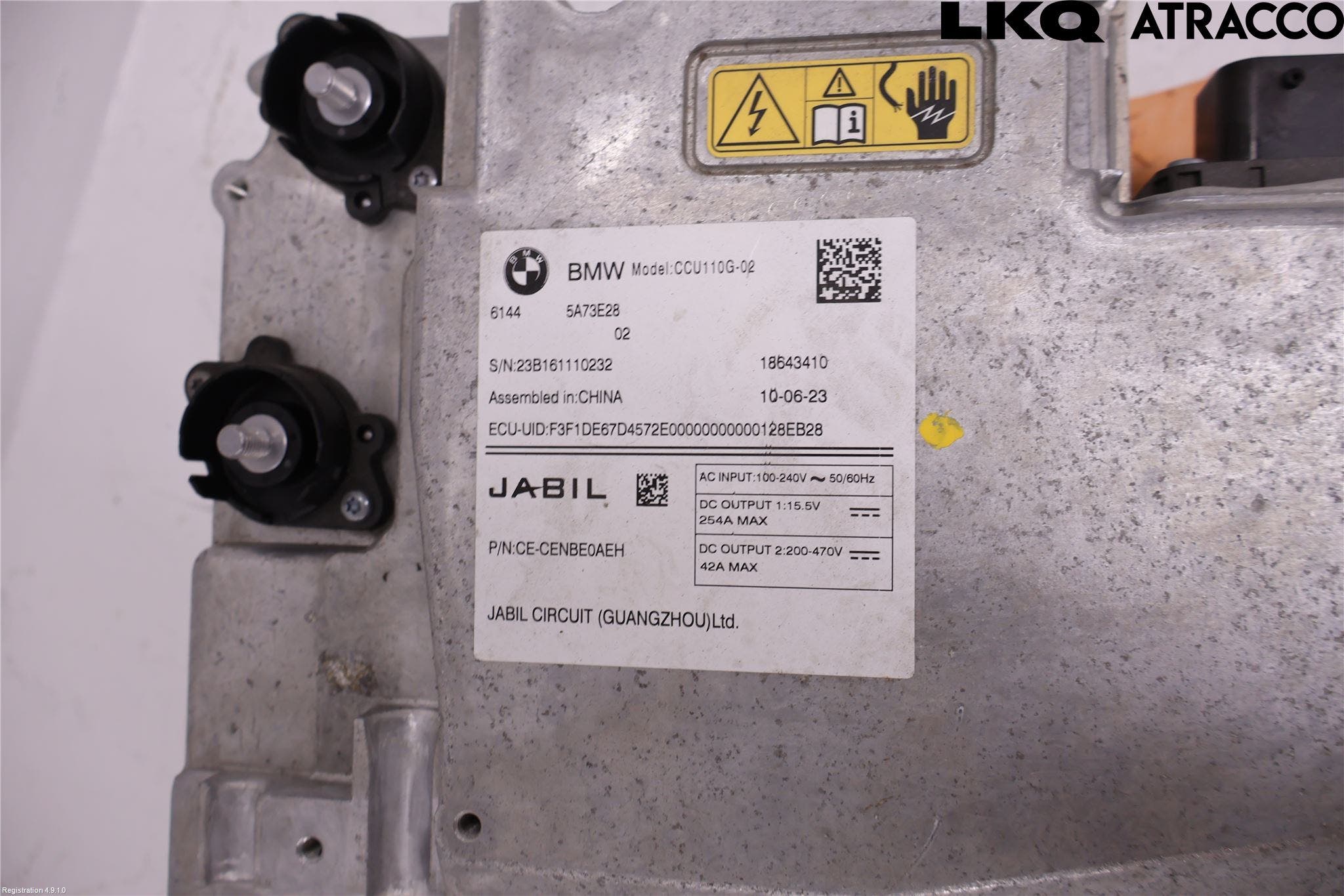 BMW 4/i4 G26 GRAN COUPÉ 21- Batteriladdare Högspänning