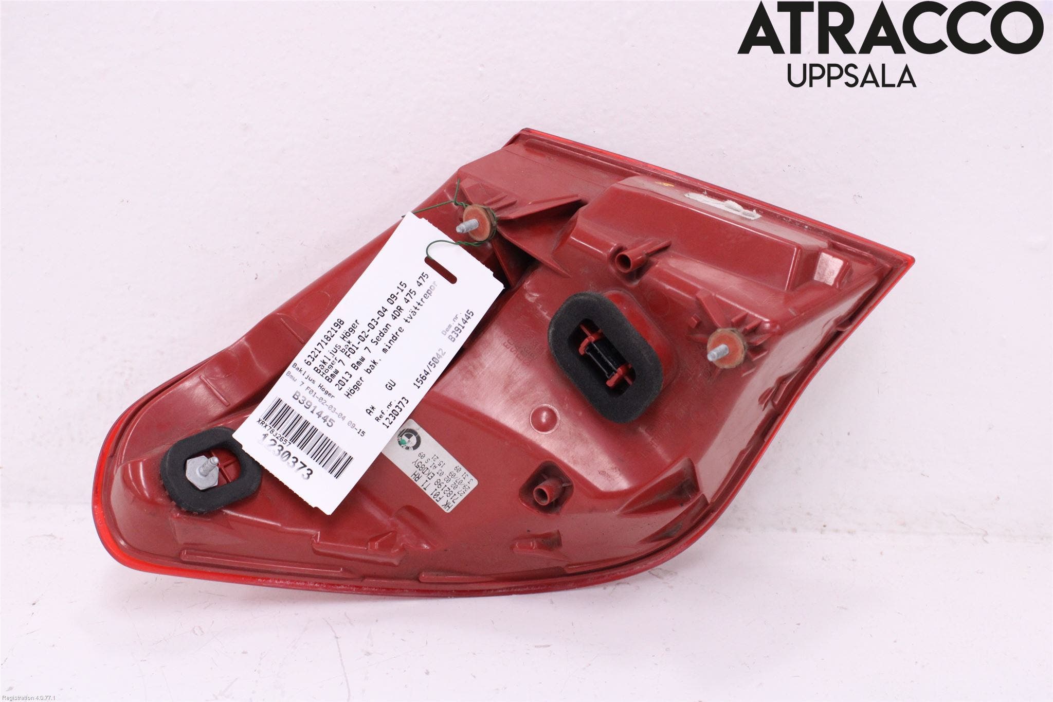 BMW 7 F01/02/03/04 09-15 Bakljus Höger