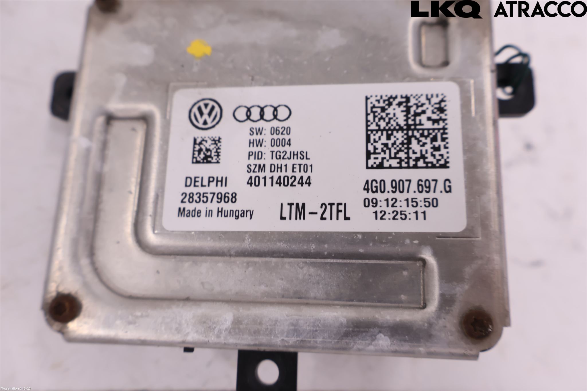 Volkswagen VW CADDY 16-20 Styrenhet Strålkastare