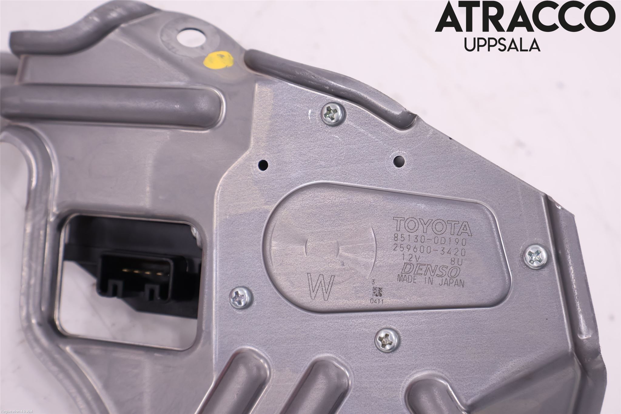 Toyota YARIS XP130 15-20 Torkarmotor Baklucka