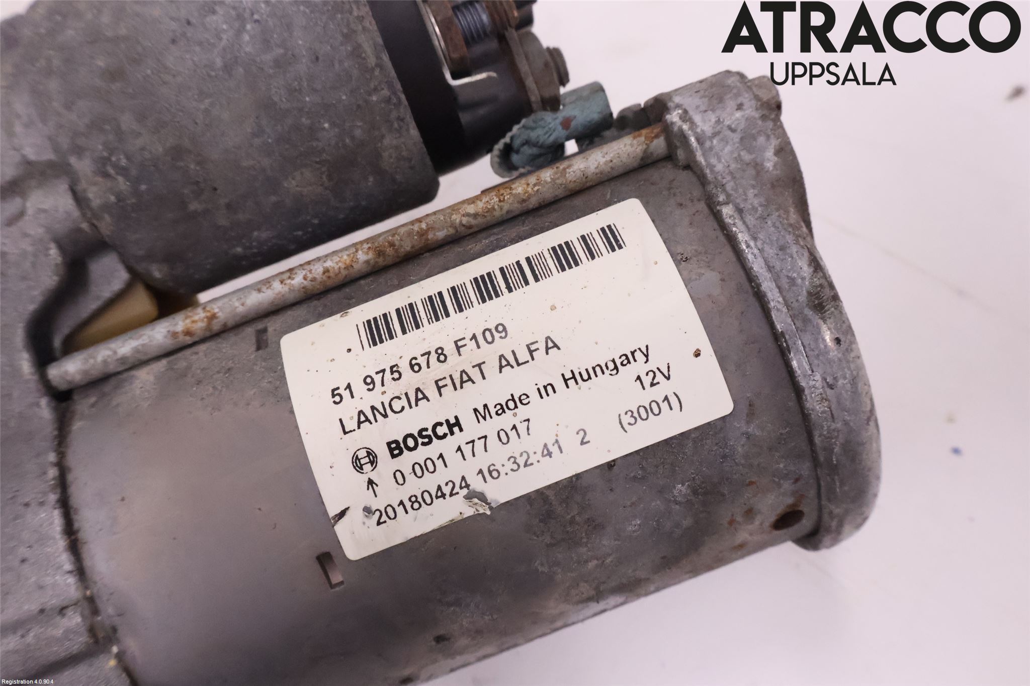 Fiat 500X 15- Startmotor
