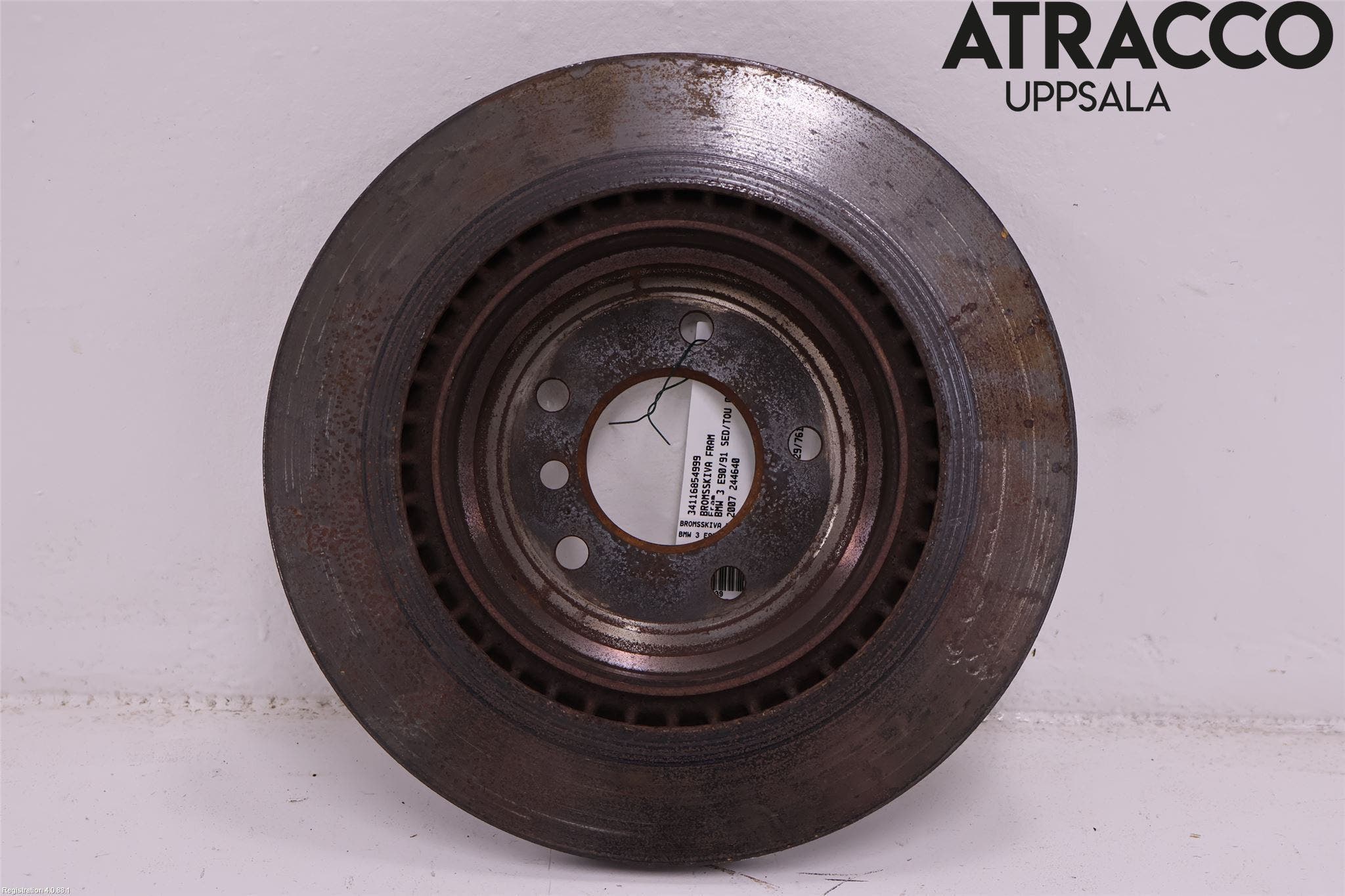 BMW 3 E90/91 SED/TOU 05-12 Bromsskiva Bak