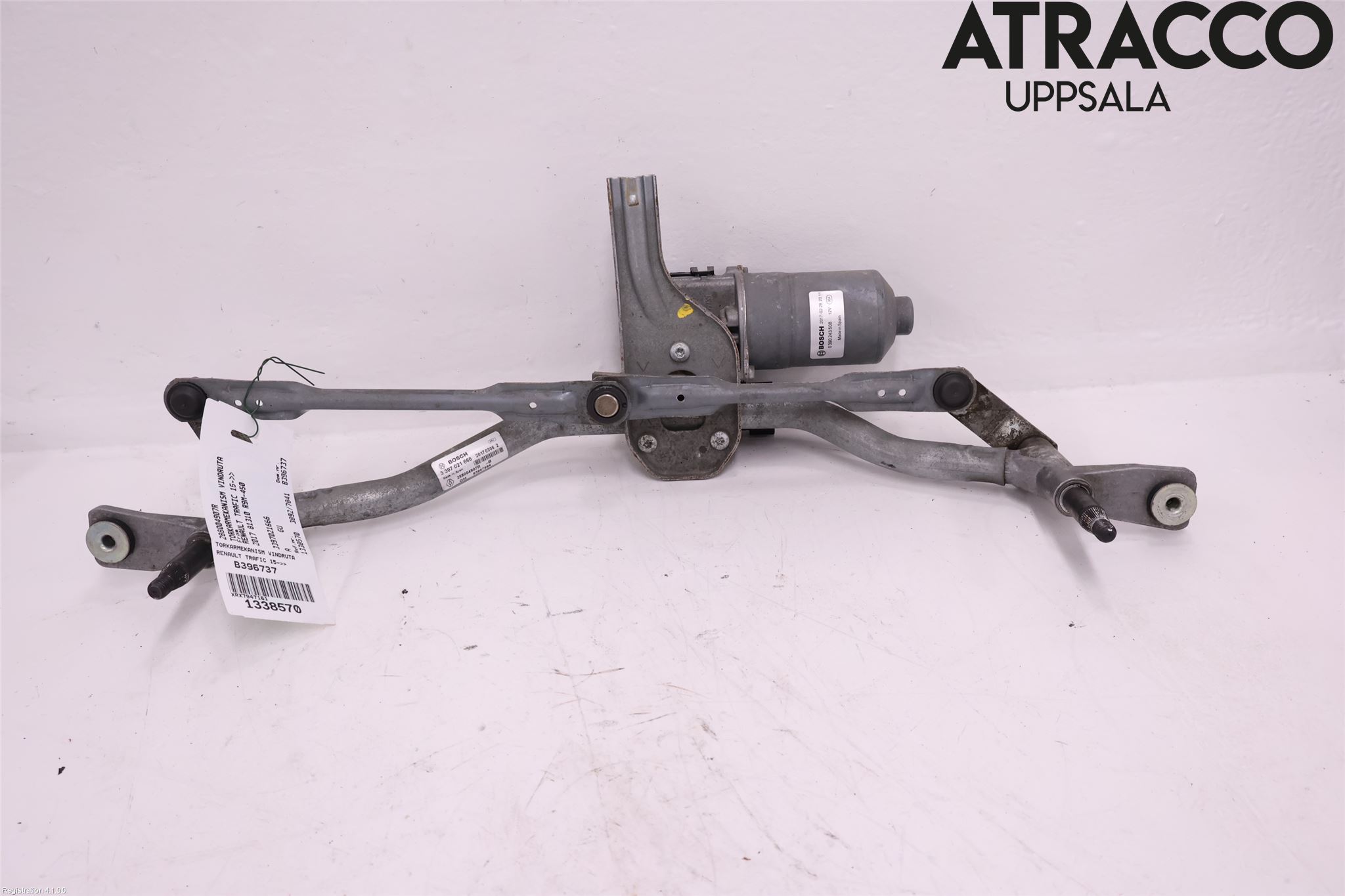 Renault TRAFIC/E-TECH 15- Torkarmekanism Vindruta