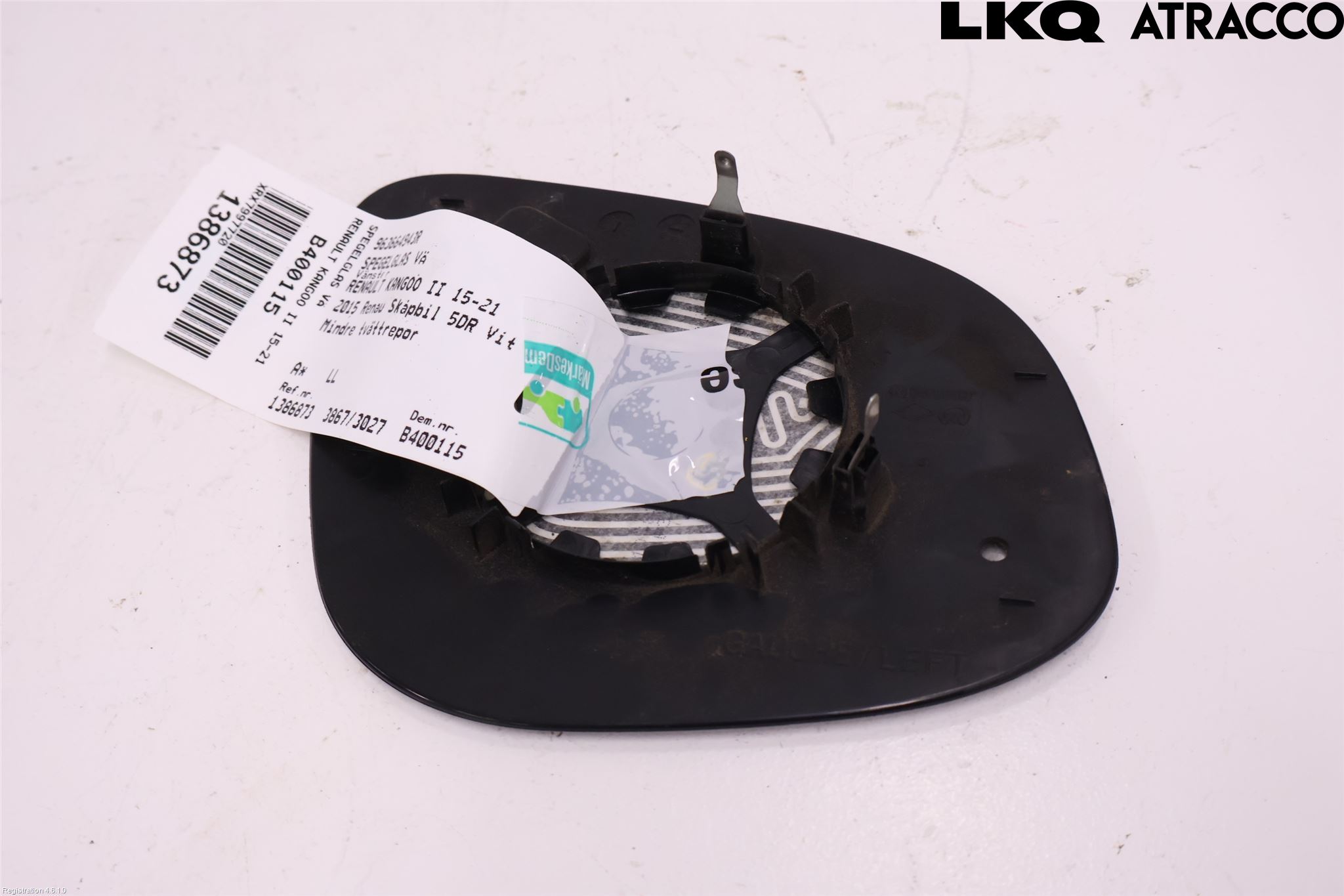 Renault KANGOO II 15-21 Spegelglas Vä