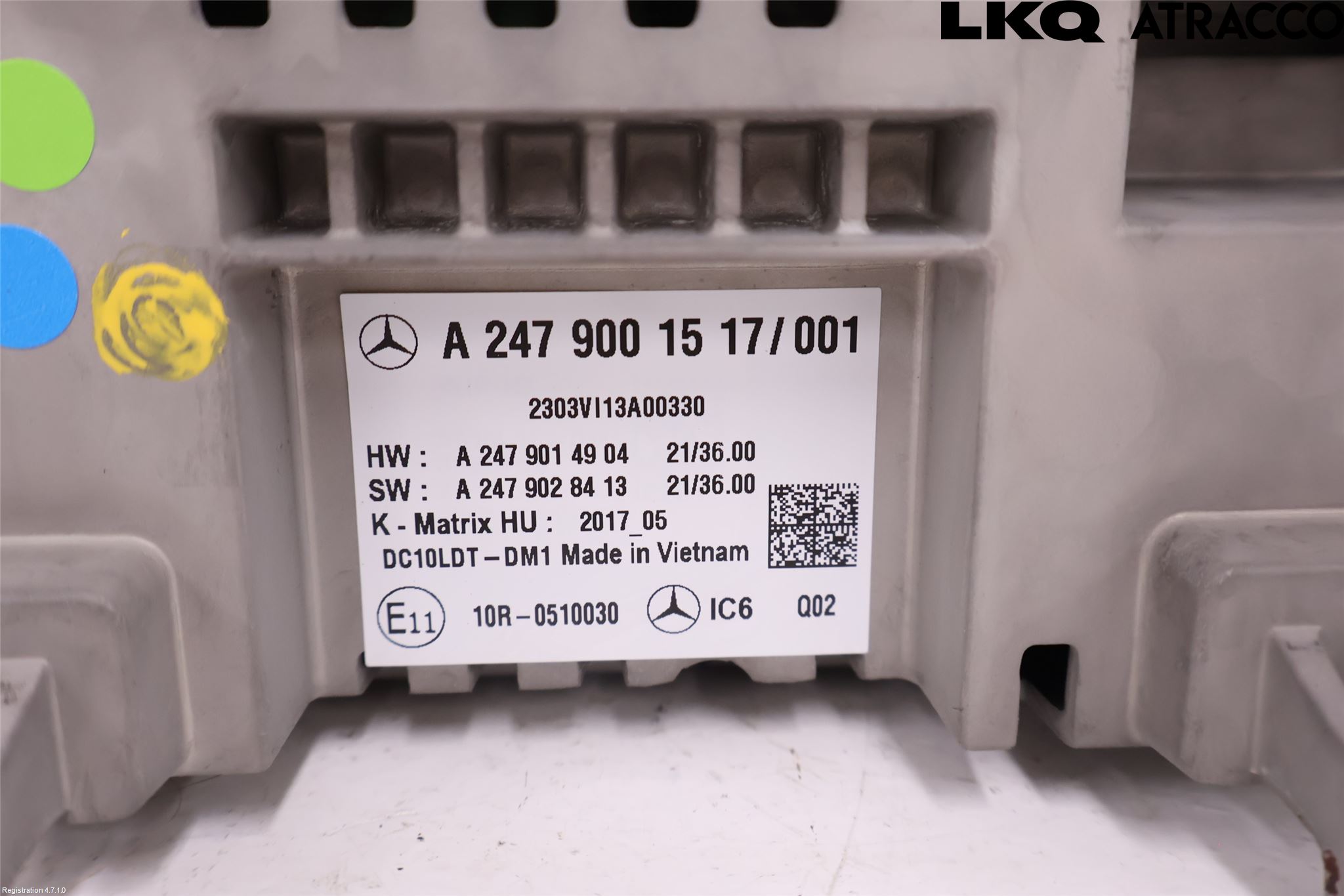 Mercedes-Benz MB CLA-KLASS (C118/X118) 19- Instrument Komb