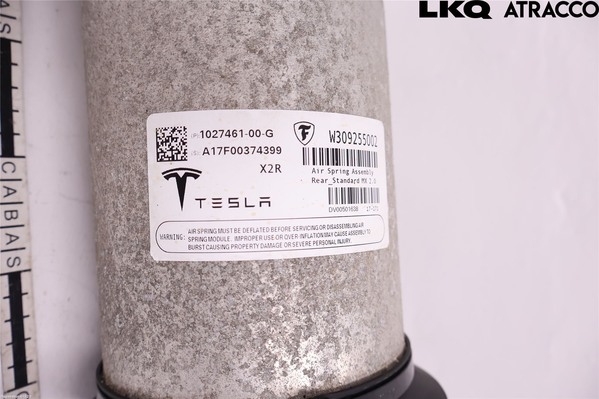 Tesla MODEL X 16- Fjäderben Bak Höger