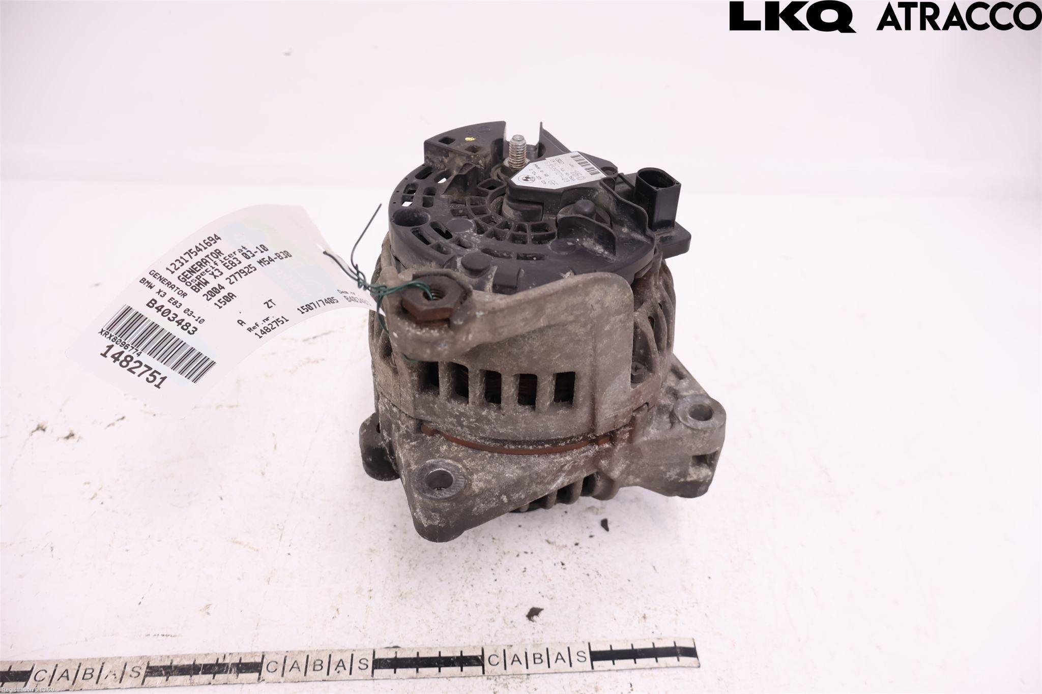 BMW X3 E83     03-10 Generator