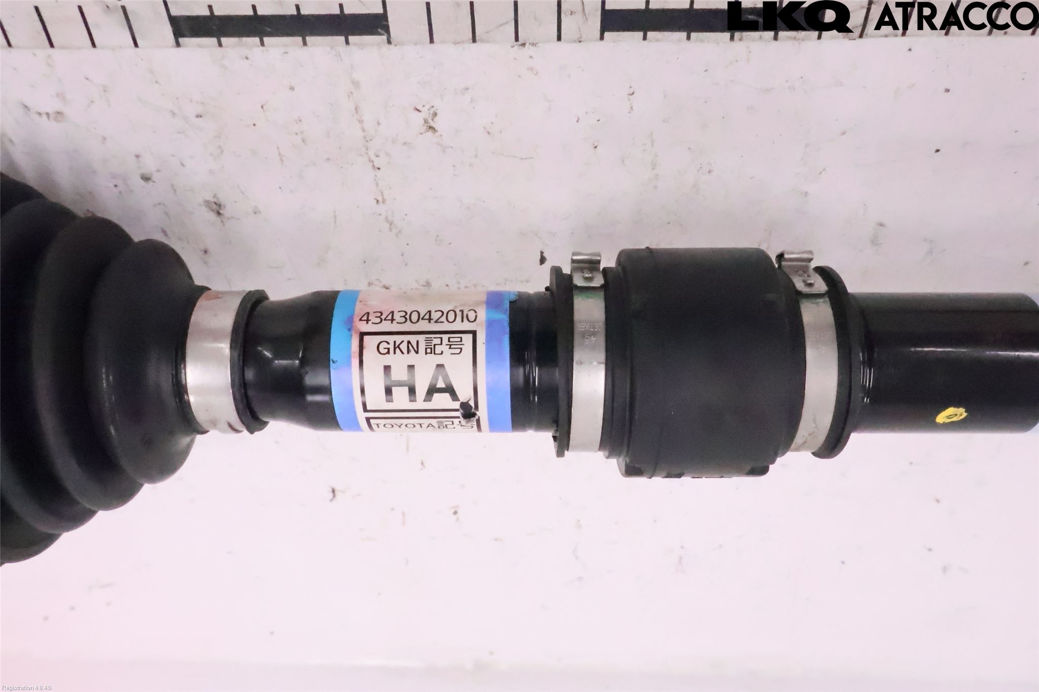 Toyota bZ4X EA10 22- Drivaxel Fram Vänster