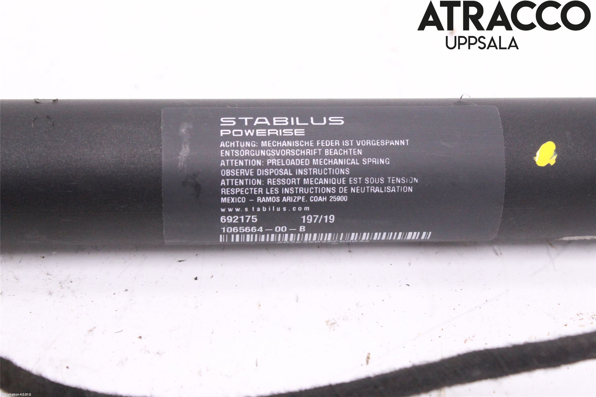 Tesla MODEL X 16- Gasfjäder Baklucka