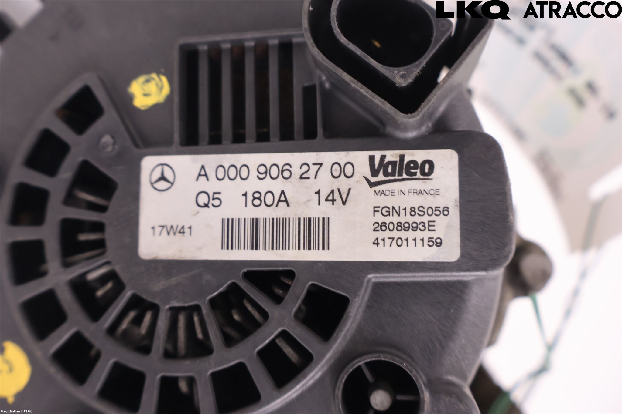 Mercedes-Benz MB SPRINTER (W906) 06-18 Generator