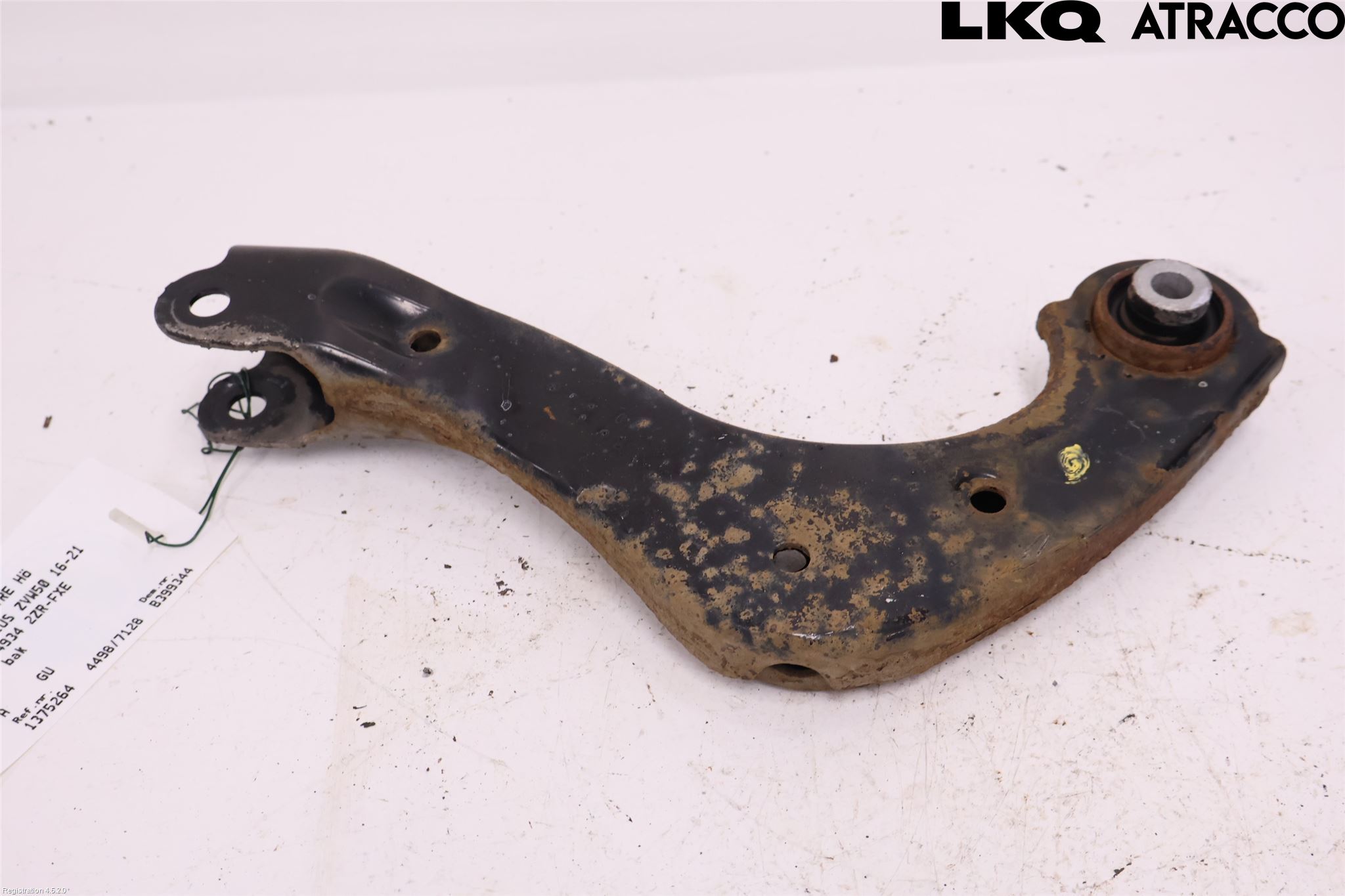 Toyota PRIUS (ZVW50) 16-21 Bärarm Bak Övre Höger