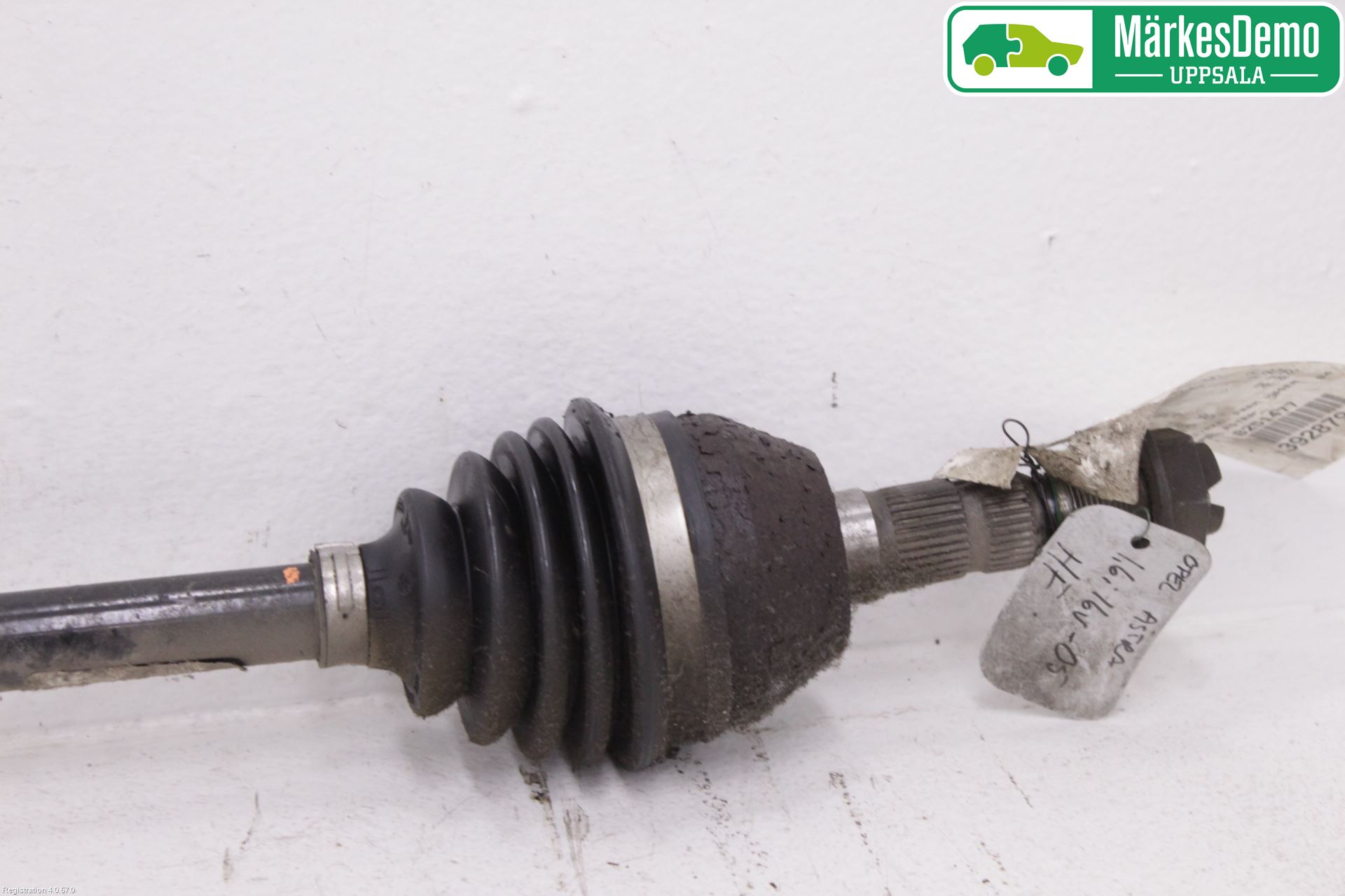 Opel ASTRA H 04-12 Drivaxel Fram Höger