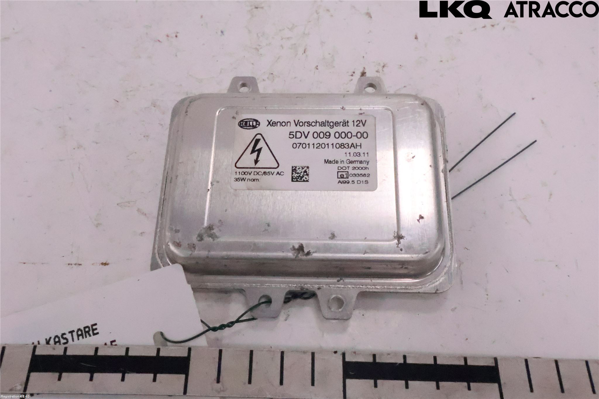 Saab 9-3 VER2/VER3 08-15 Styrenhet Strålkastare