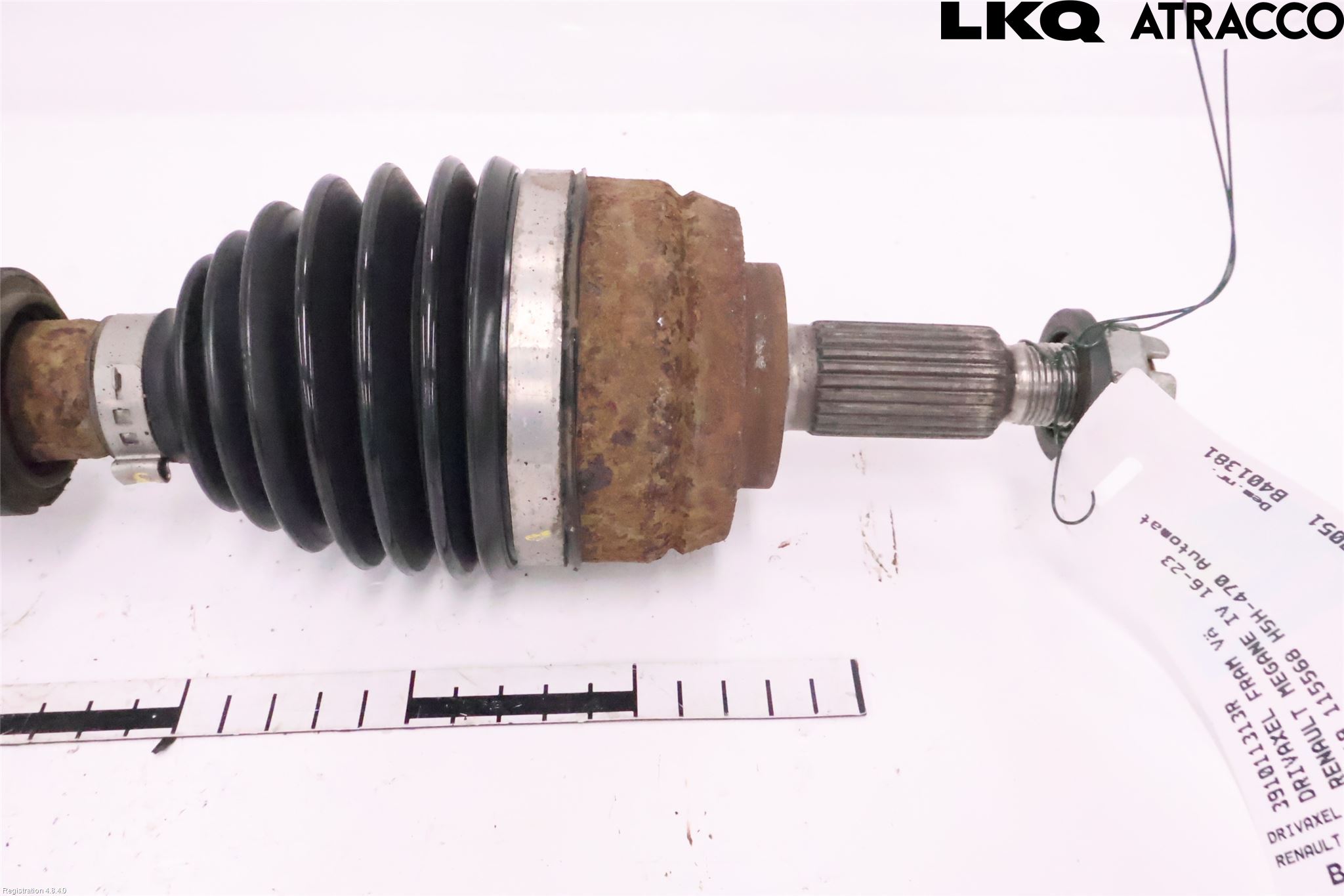 Renault MEGANE IV 16-23 Drivaxel Fram Vänster