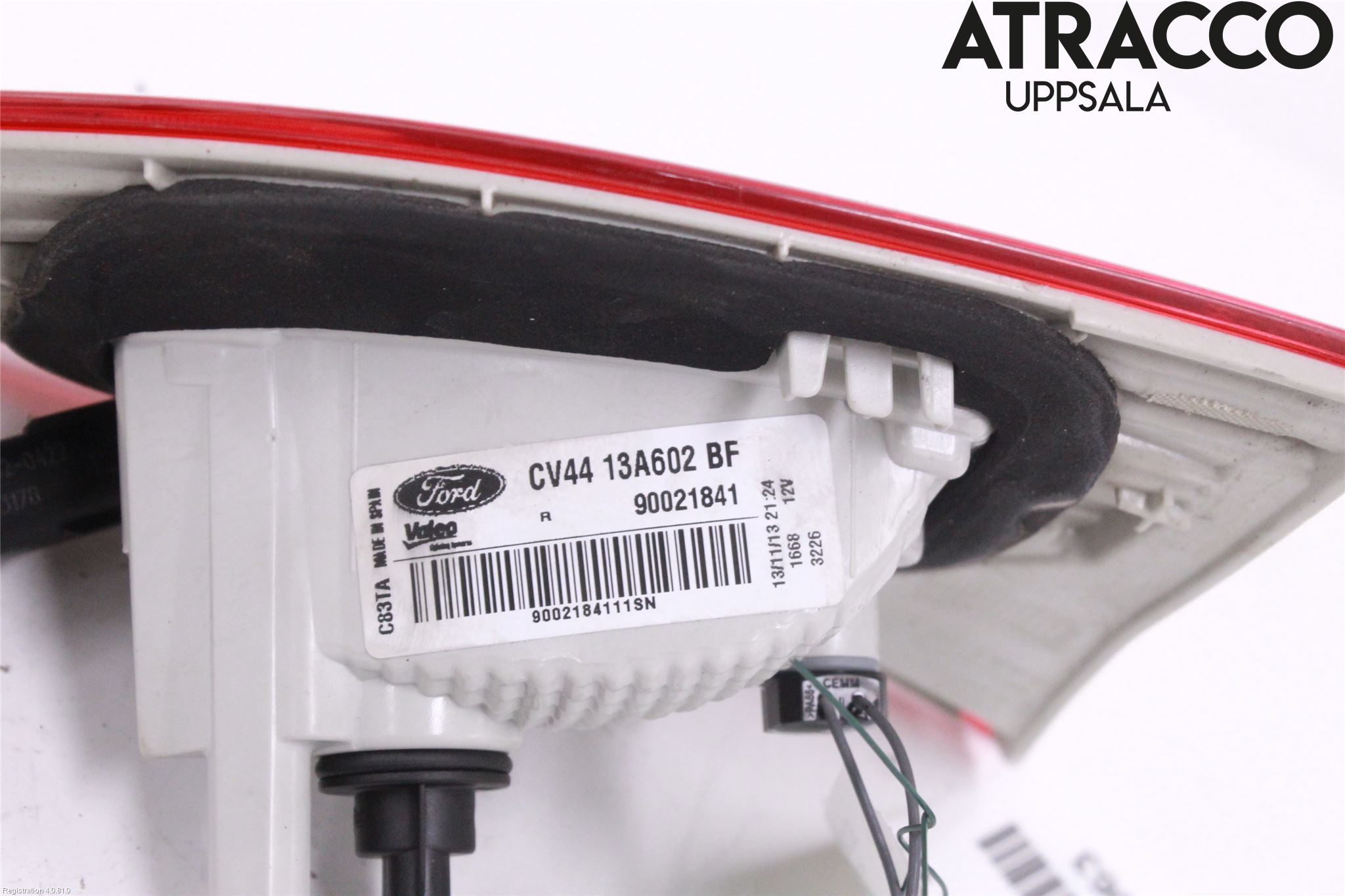 Ford KUGA 13-16 Bakljus Lucka Hö