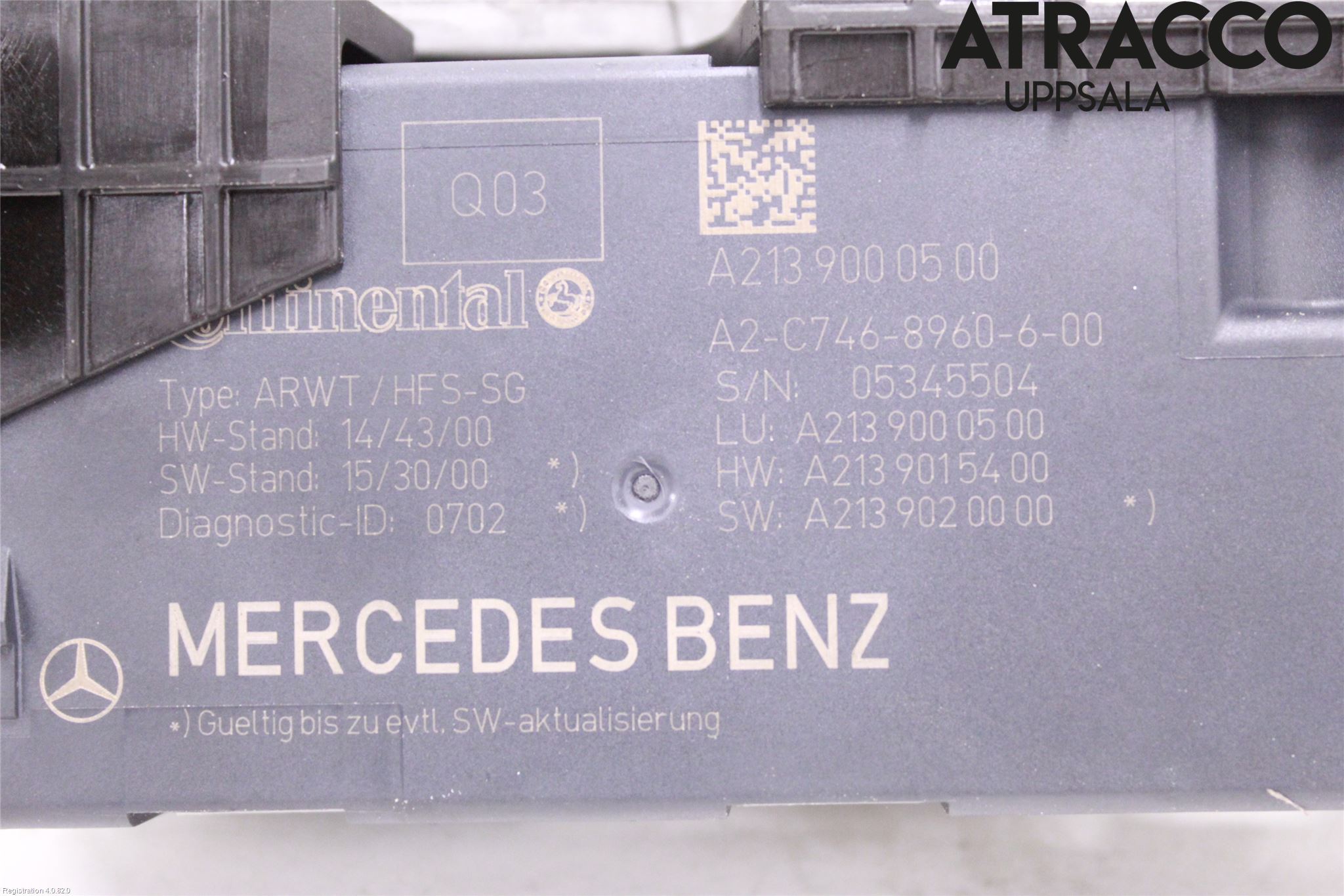 Mercedes-Benz MB C-KLASS (W205) 14-21 Bakluckeöppnare Automatisk