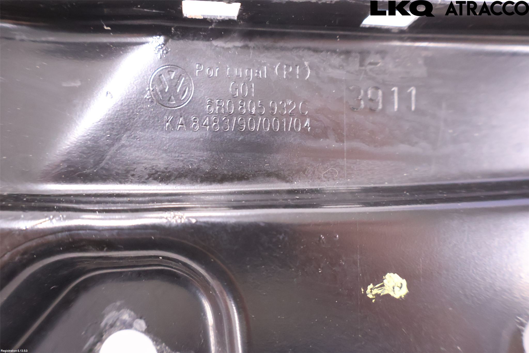 Volkswagen VW POLO 10-17 Frontplåt