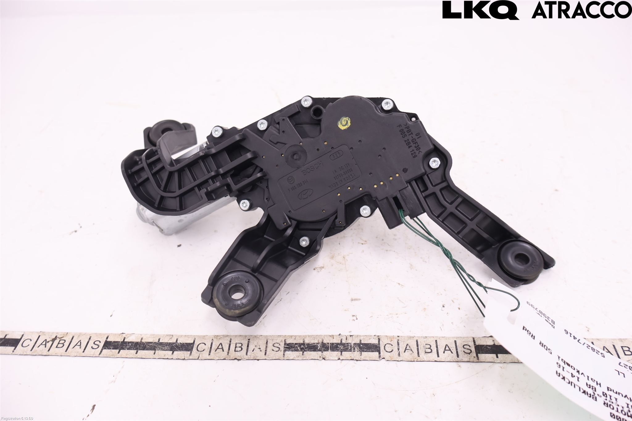 Hyundai i10 BA 14-16 Torkarmotor Baklucka
