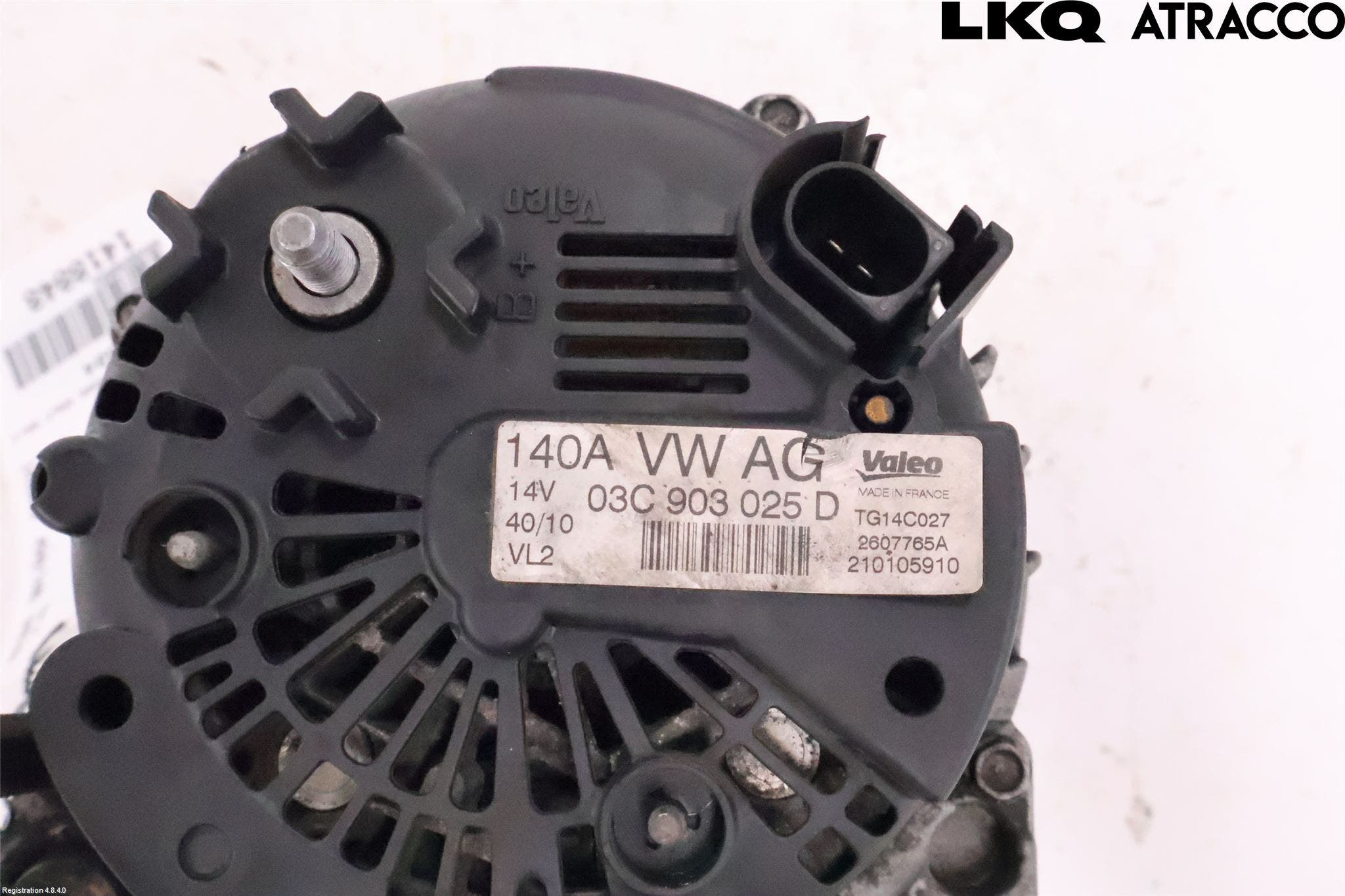 Volkswagen VW GOLF PLUS/CROSS GOLF 04-14 Generator