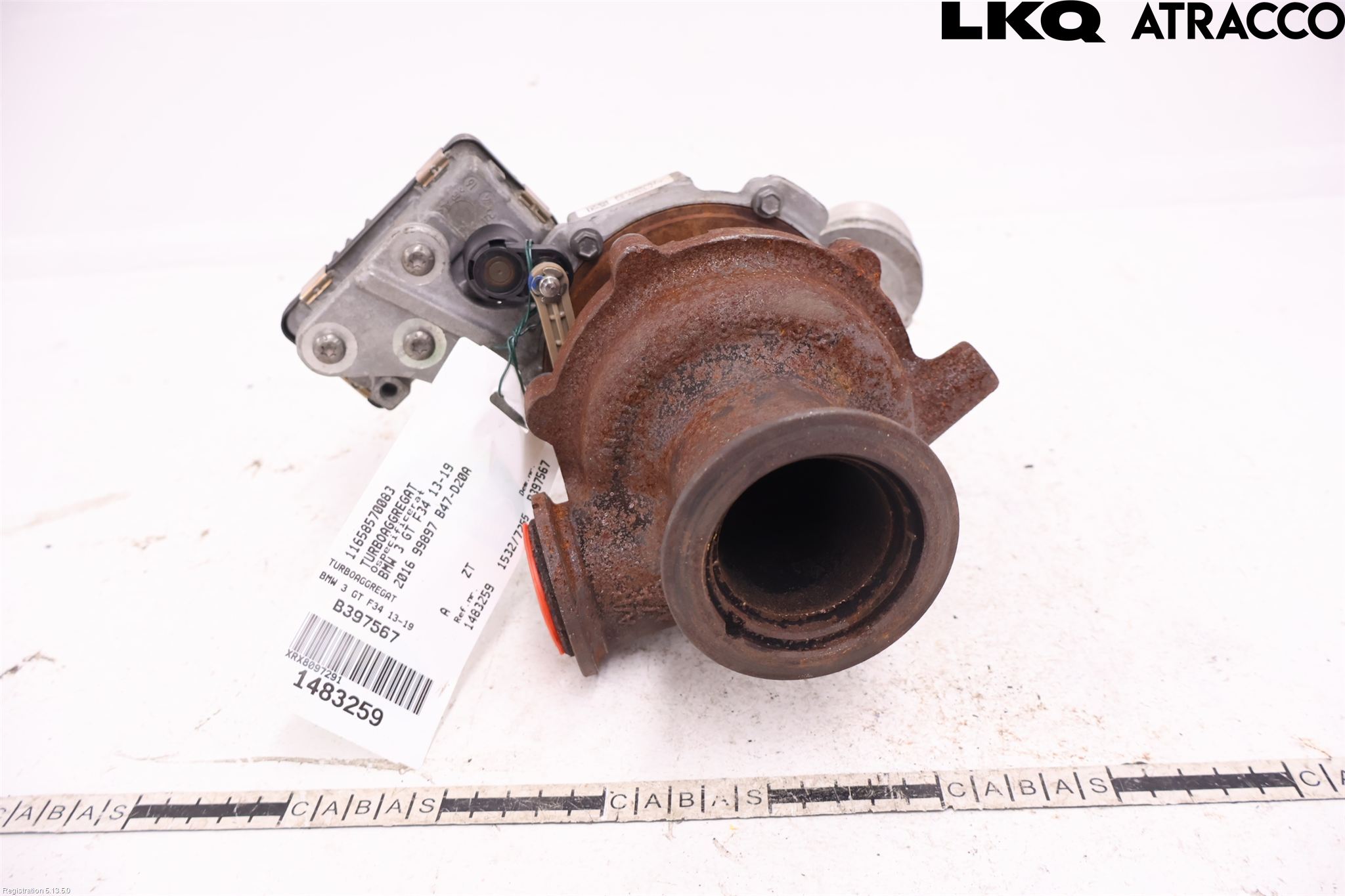 BMW 3 GT F34 13-19 Turboaggregat
