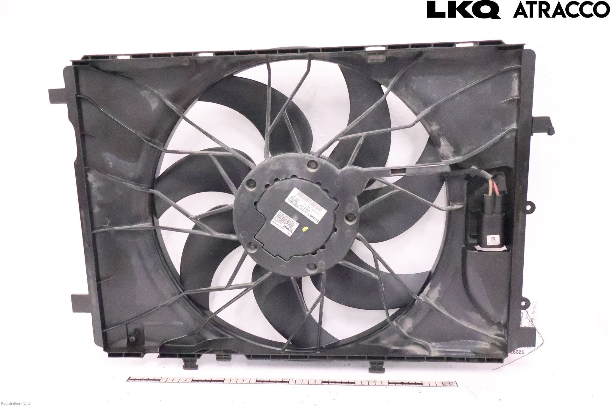 Mercedes-Benz MB C-KLASS (W204) 07-15 Kylfläkt El