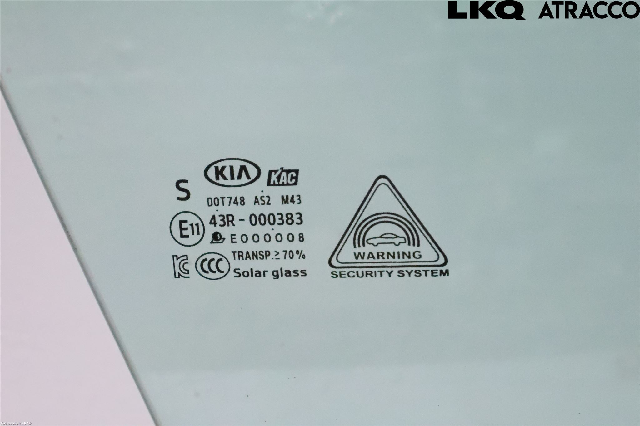 Kia OPTIMA 16-20 Dörruta Fram Höger