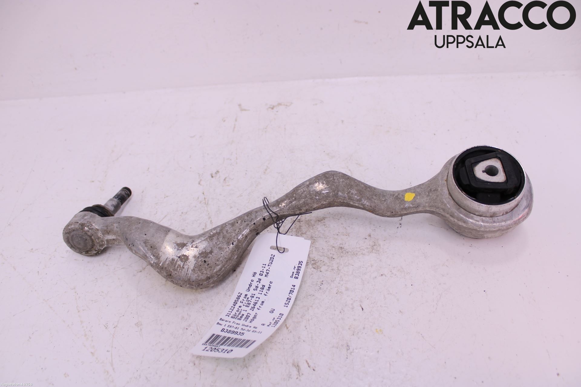 BMW 1 E87/81 5D/3D 03-11 Bärarm Fram Undre Hö
