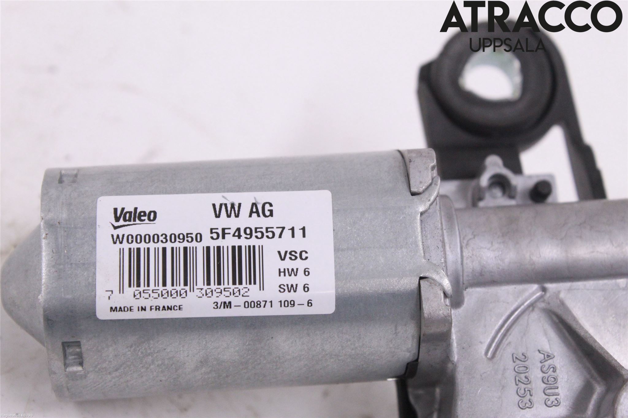 Skoda OCTAVIA (5E) 13-20 Torkarmotor Baklucka