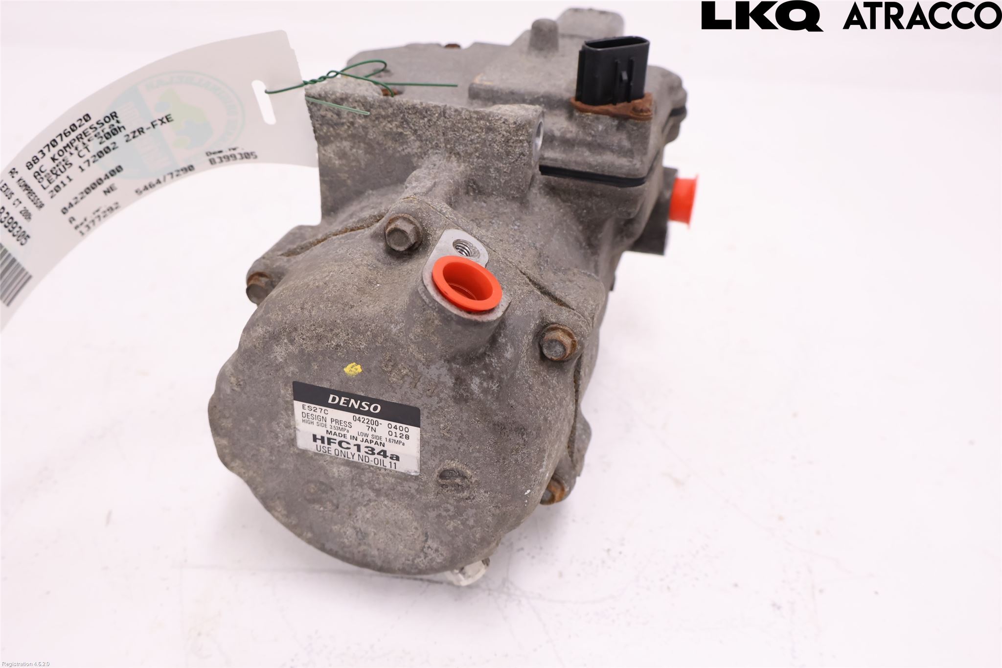 Lexus CT 200h Ac Kompressor